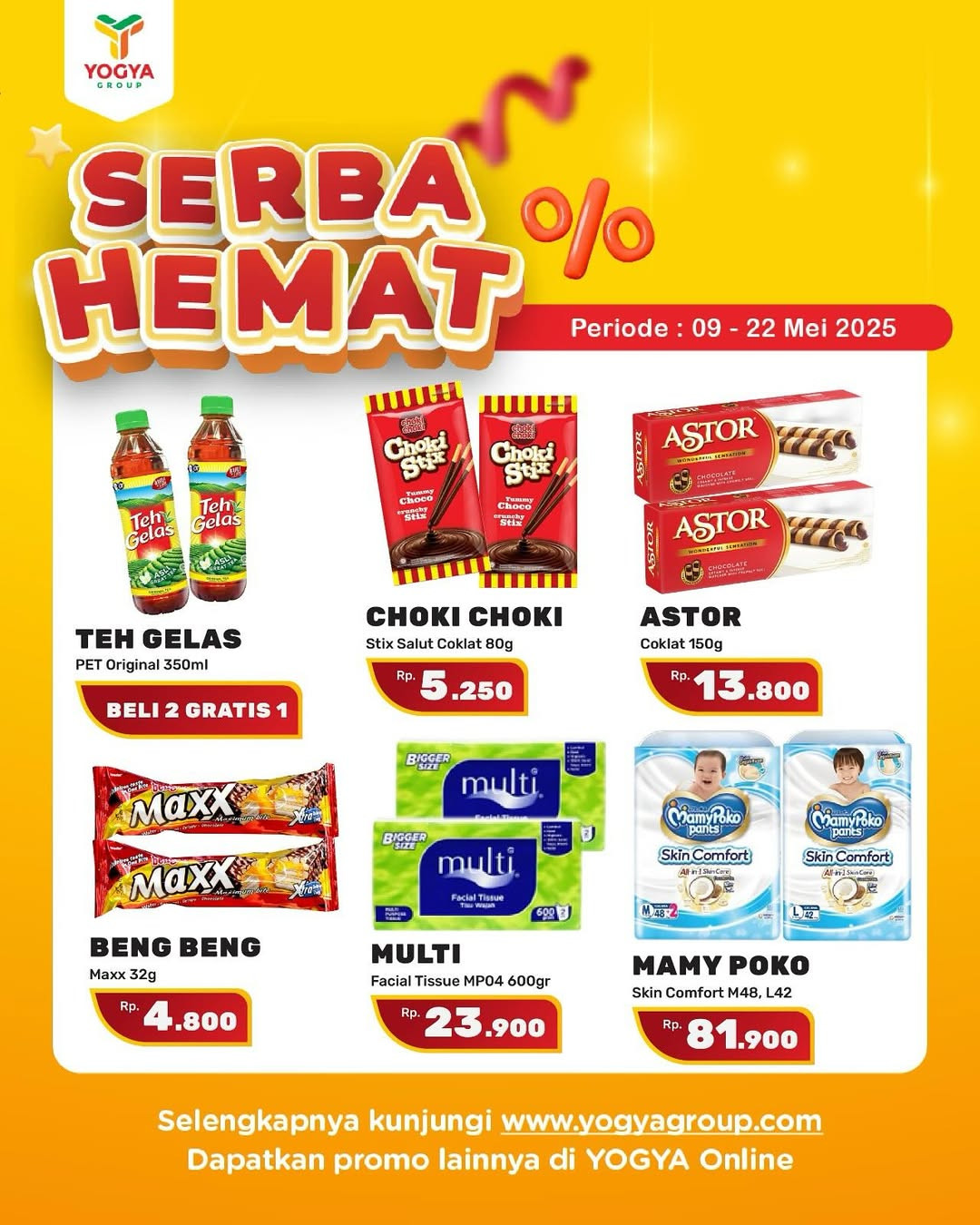 Promo Yogya Serba Hemat Periode 9 - 22 Mei 2025 - Image 8