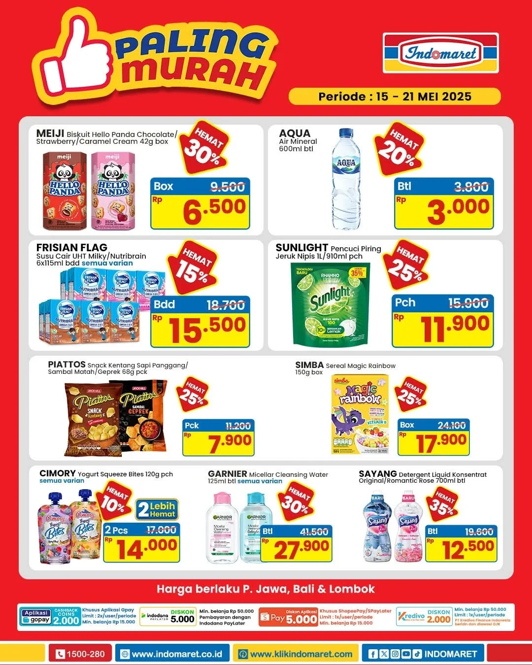 Promo Indomaret Paling Murah 15 - 21 Mei 2025 - Image 1