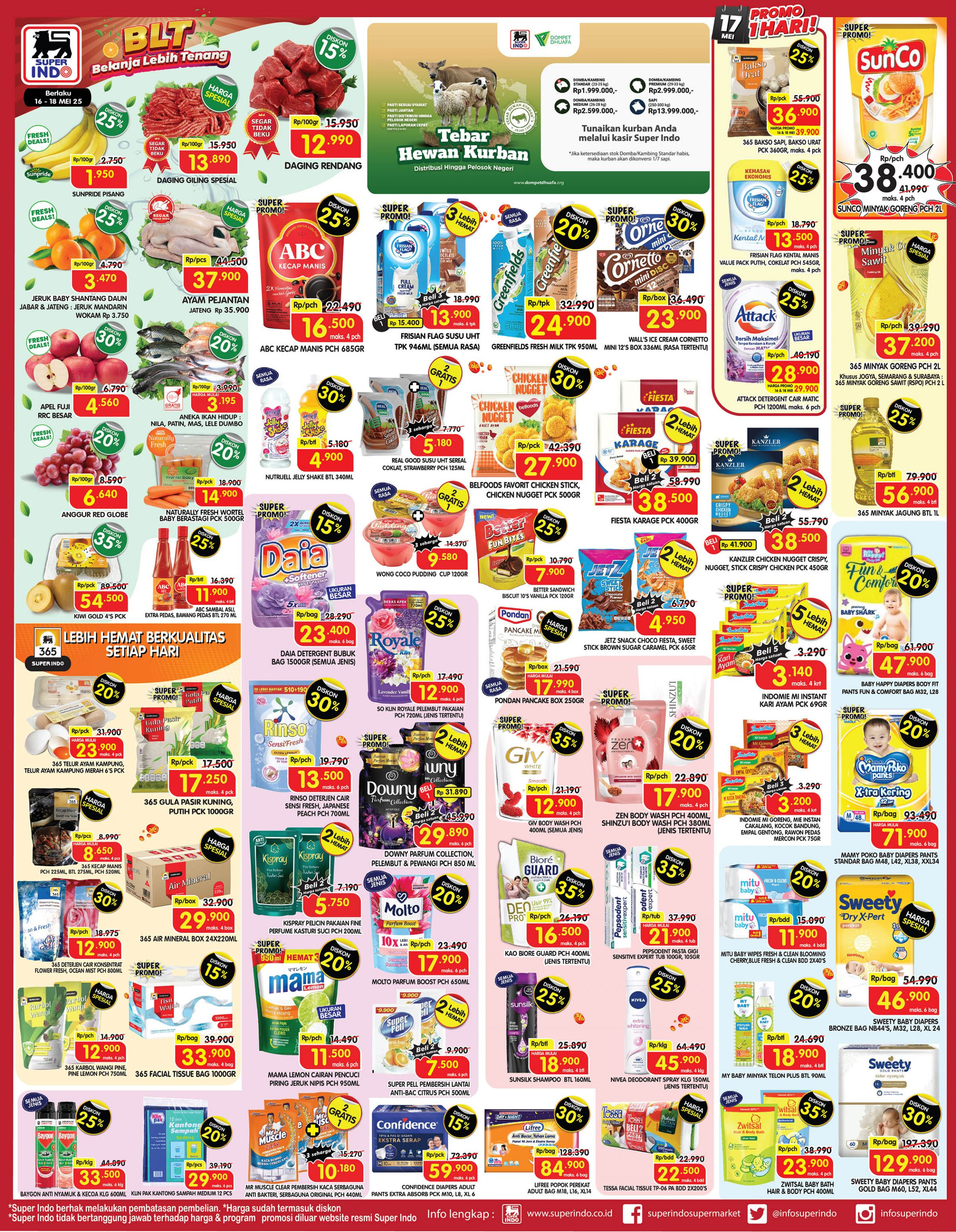 Promo Superindo JSM Periode 16 - 18 Mei 2025 - Image 2