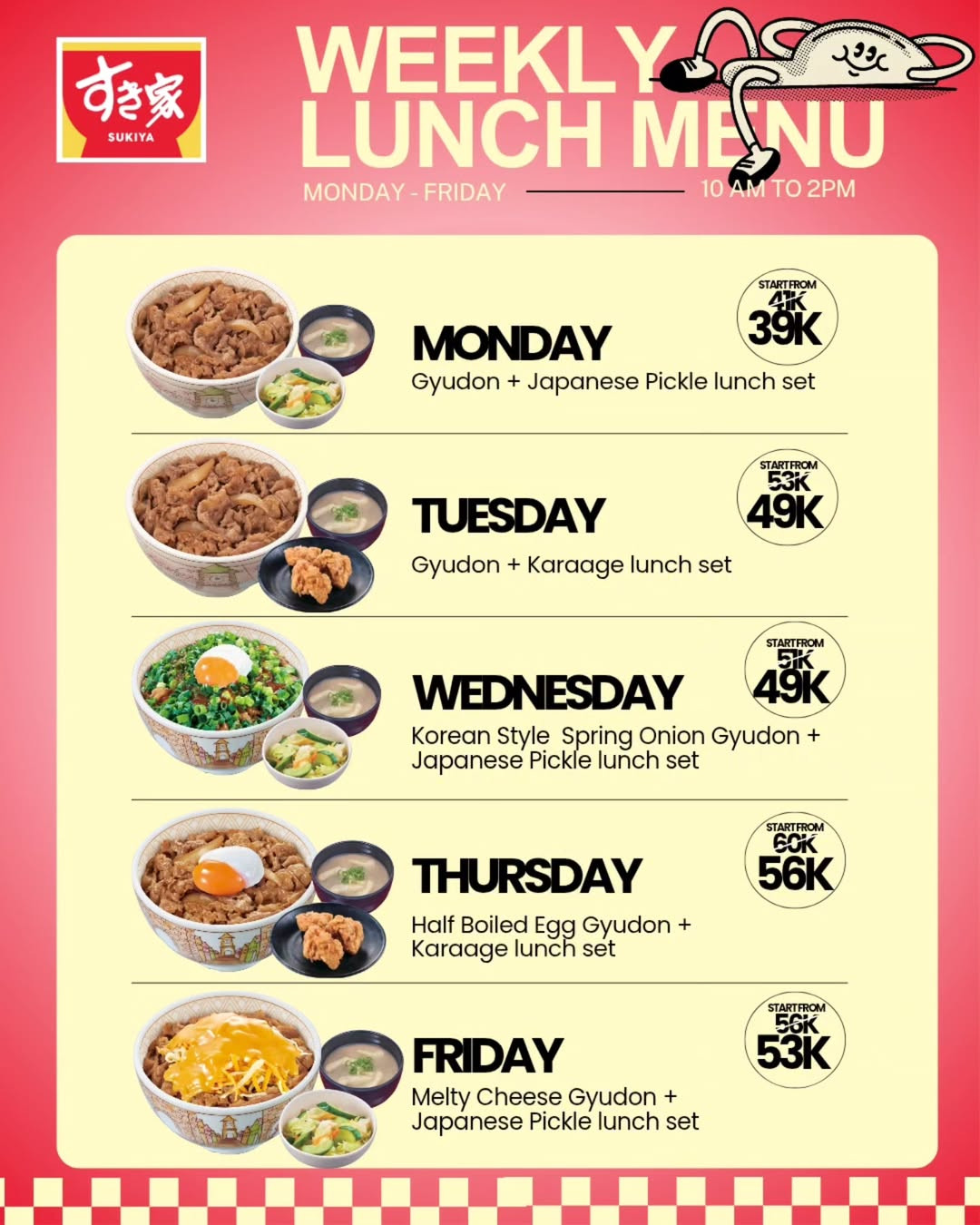 Promo Sukiya Lunch Menu Mulai Dari Rp 39.000 - Image 2