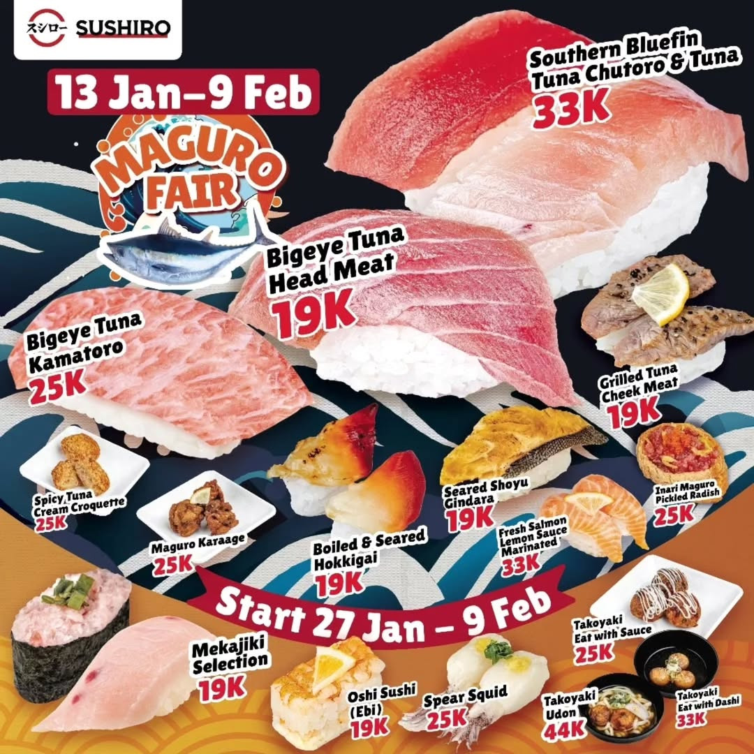 Promo Sushiro Maguro Fair Mulai Dari Rp 19K - Image 2