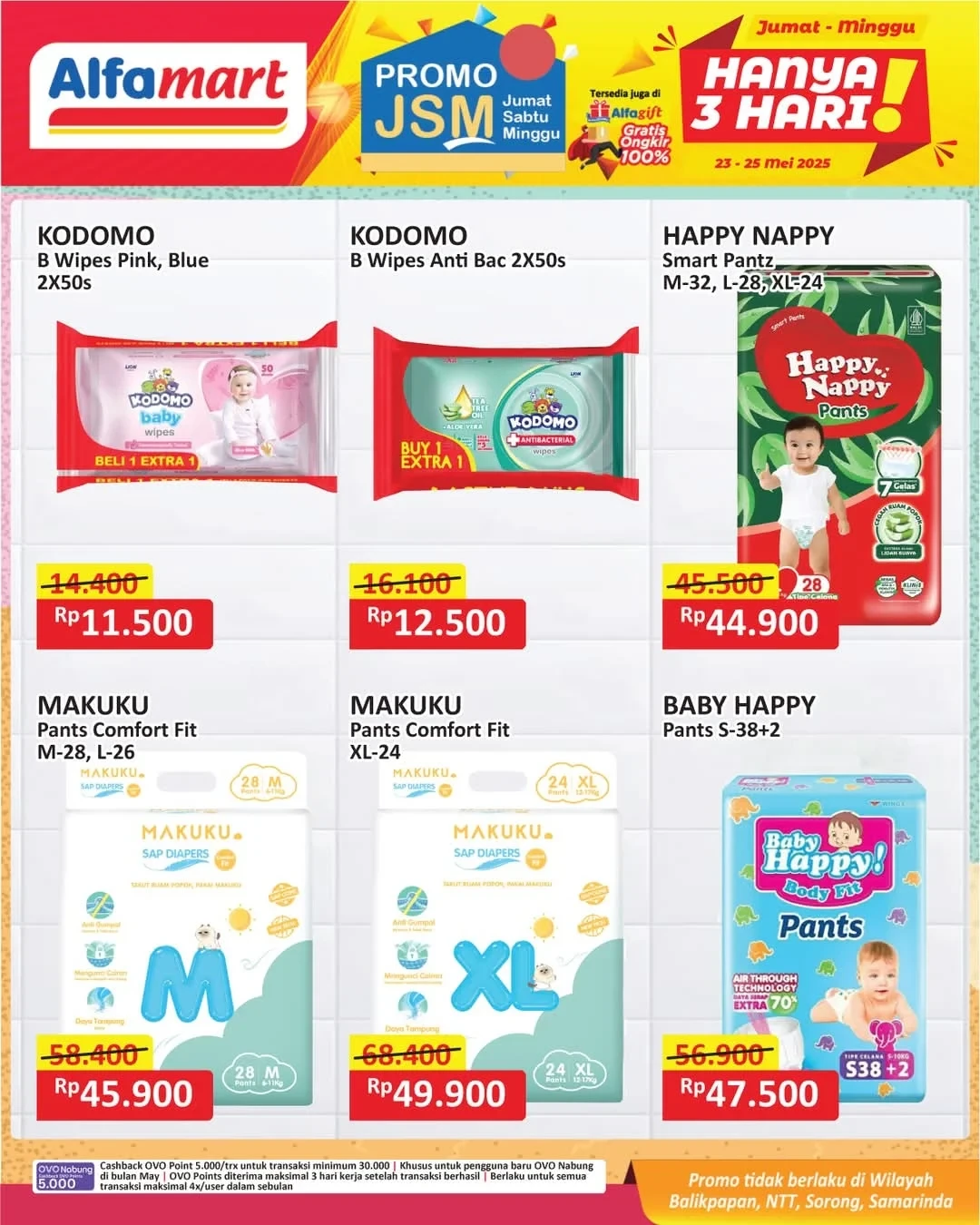 Promo Alfamart JSM Weekend Periode 23 - 25 Mei 2025 - Image 1