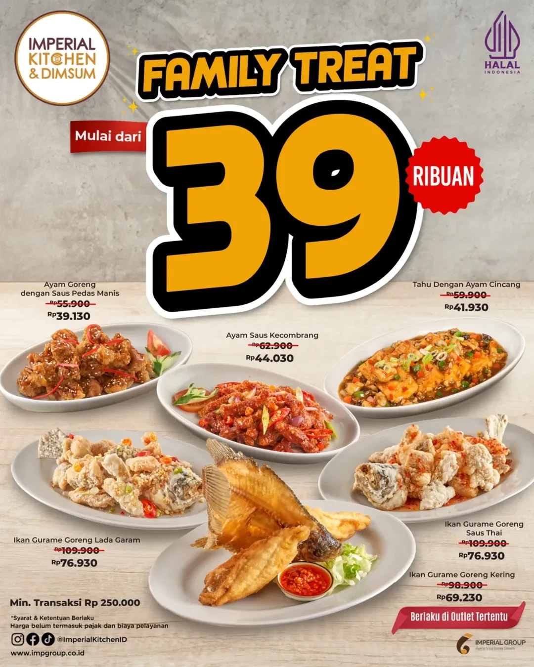 Promo Imperial Kitchen & Dimsum Family Treat Mulai Rp 39.000 - Image 2