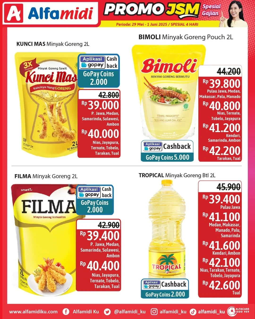 Promo Alfamidi JSM Periode 29 Mei - 1 Juni 2025 - Image 1
