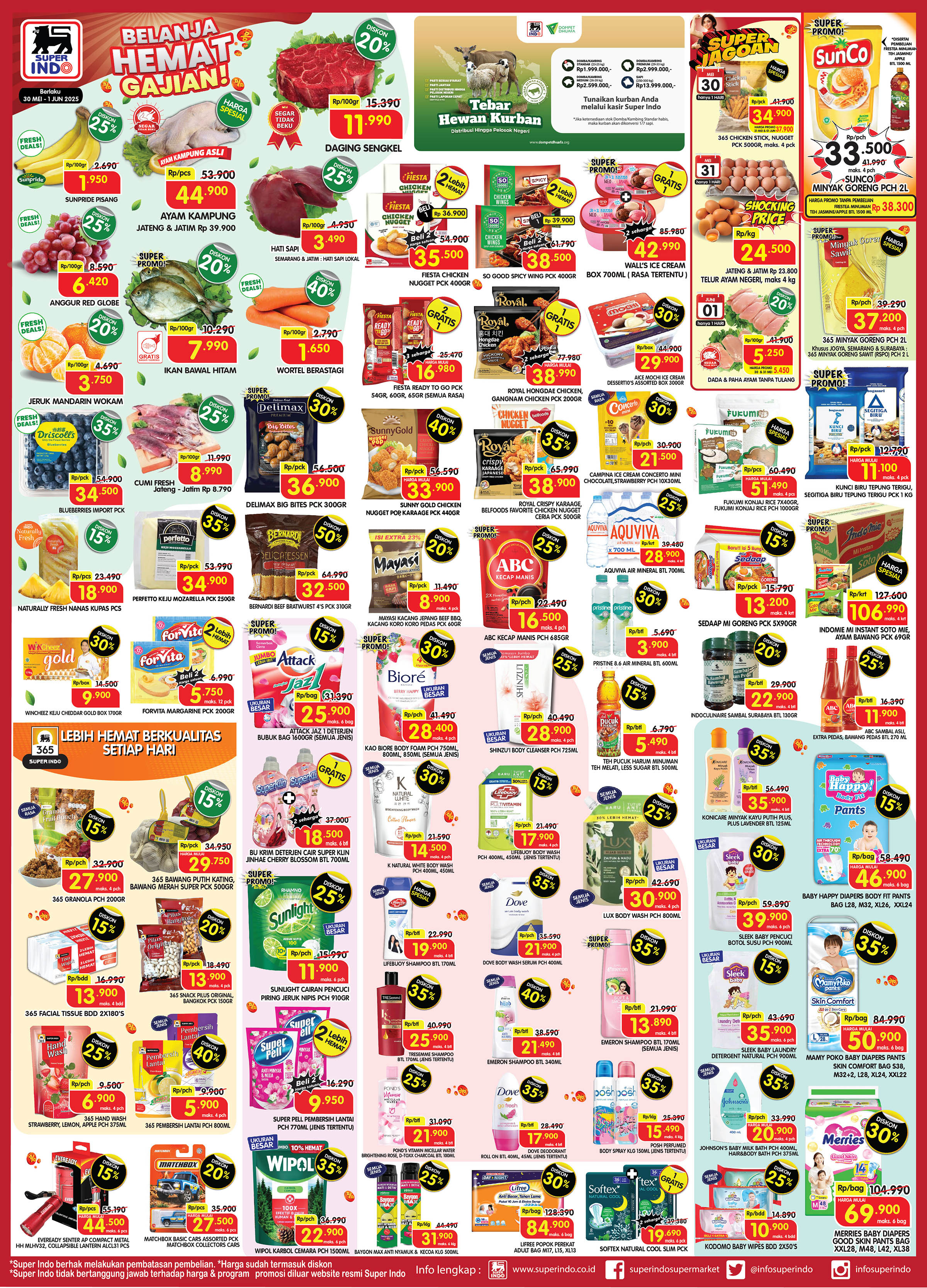 Promo Superindo JSM Periode 30 Mei - 1 Juni 2025 - Image 1