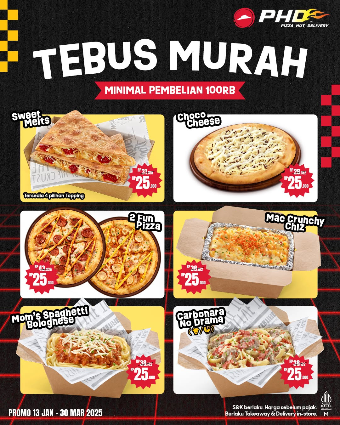 Promo PHD Tebus Murah Minimal Pembelian Rp 100.000 - Image 1