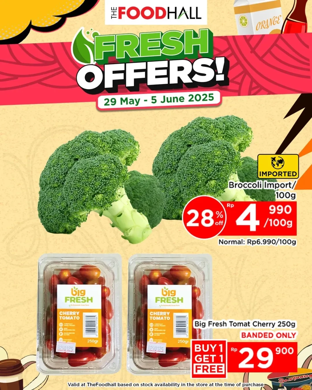 Promo The Foodhall Fresh Offers 29 May - 5 Juli 2025 - Image 1