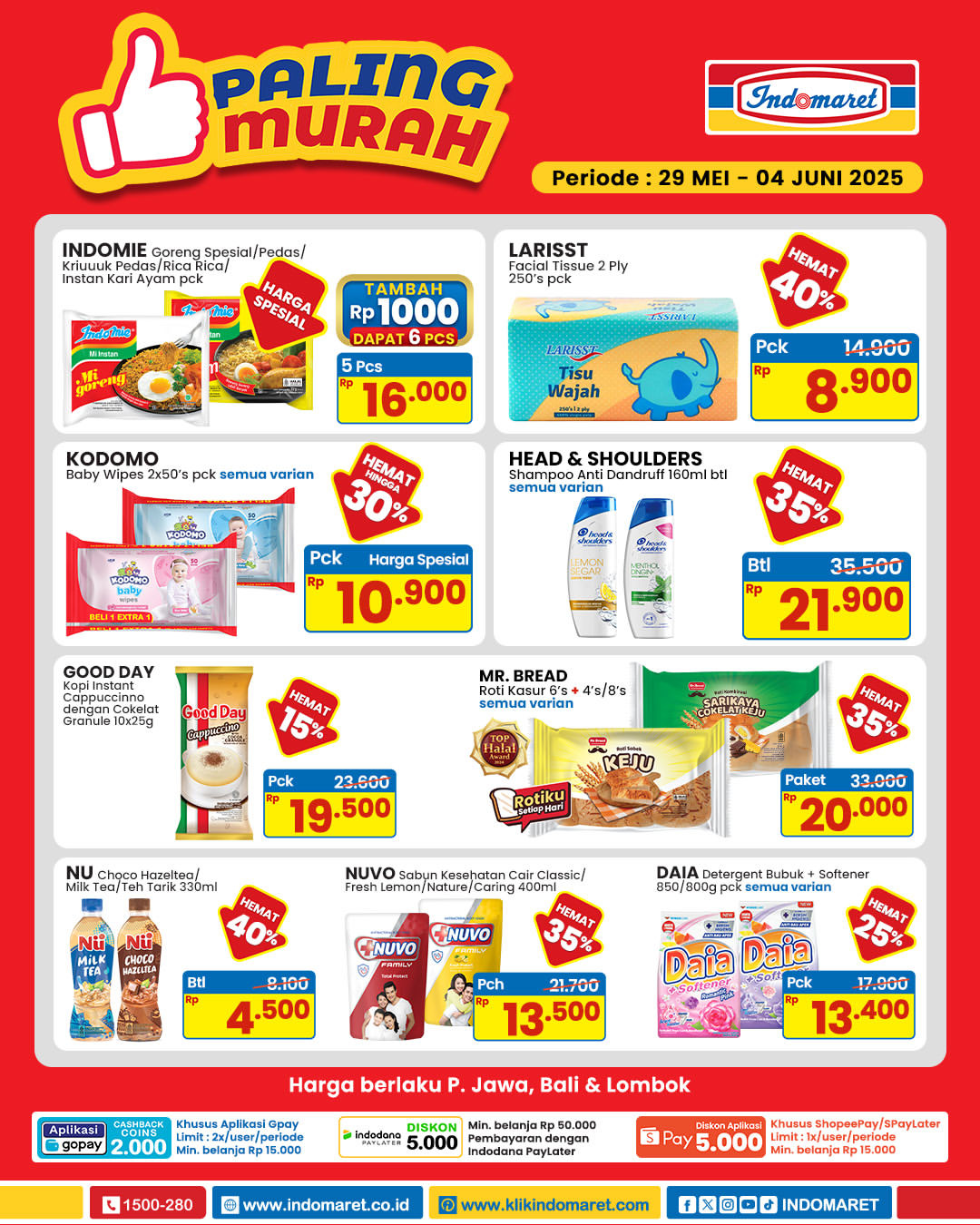 Promo Indomaret Paling Murah 29 Mei - 4 Juni 2025 - Image 1