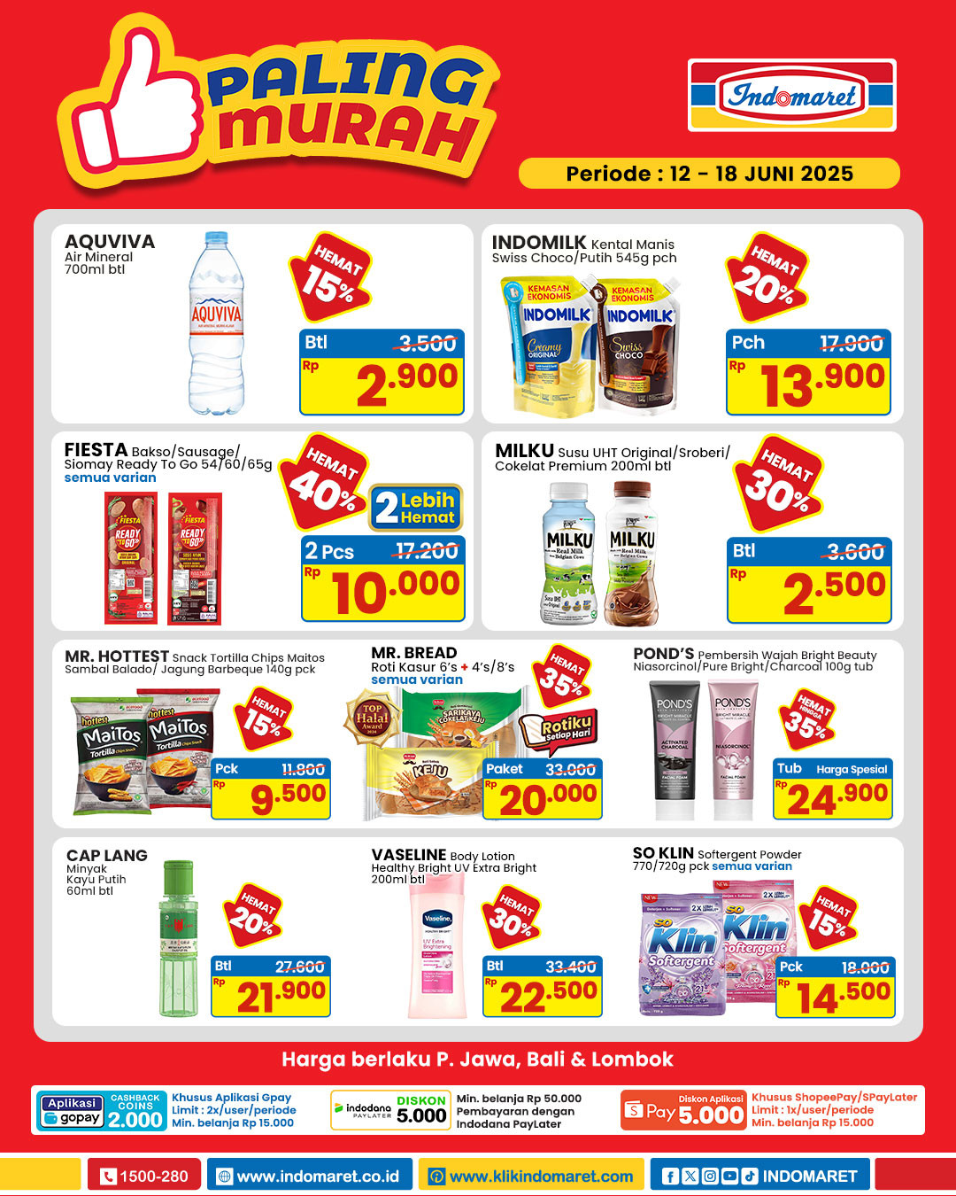 Promo Indomaret Paling Murah 12 - 18 Juni 2025 - Image 1