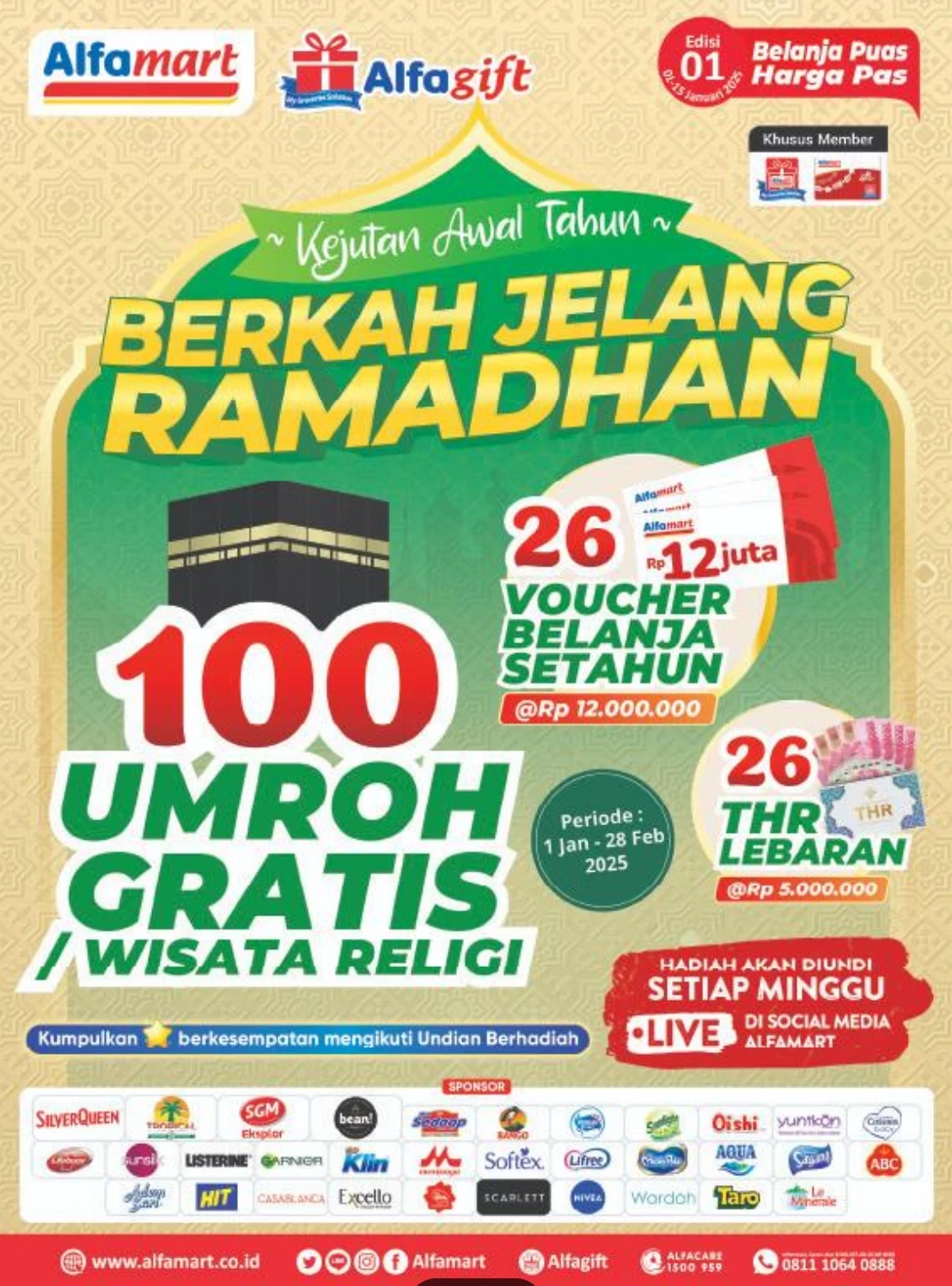 Promo Alfamart Periode 1 - 15 Januari 2025 - Image 1