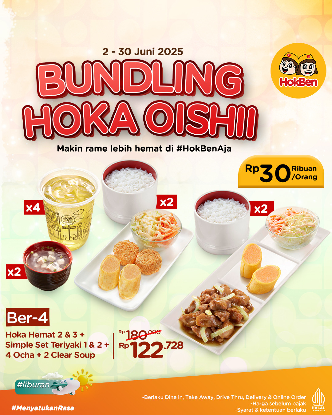 Promo Hokben Bundling Hoka Oishi Mulai Dari Rp 30 Ribuan - Image 2