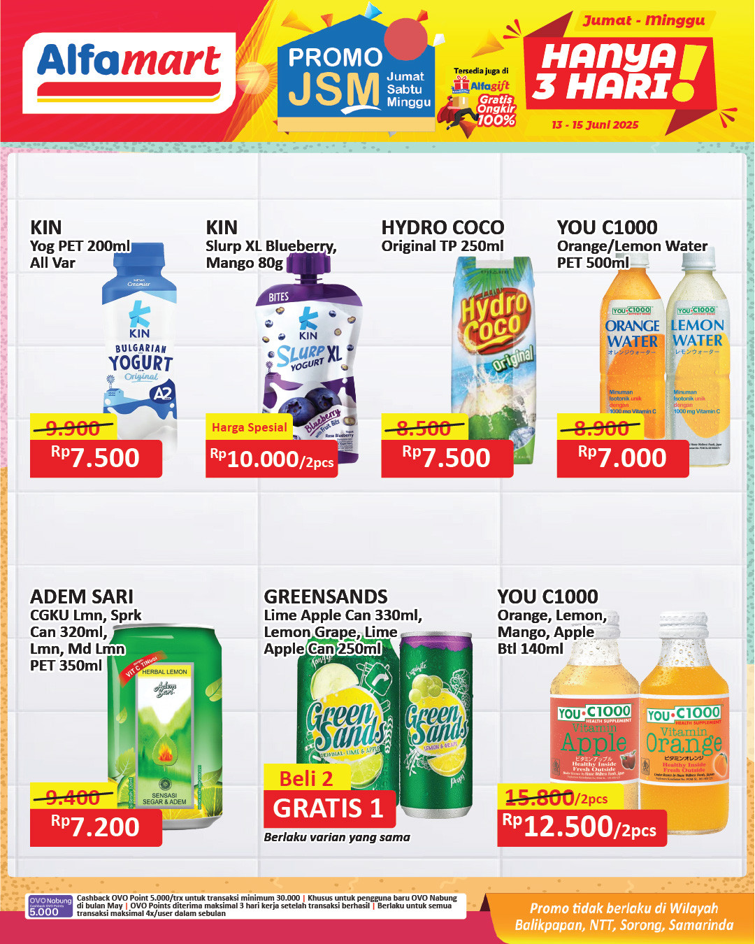 Promo Alfamart JSM Weekend Periode 13 - 15 Juni 2025 - Image 1