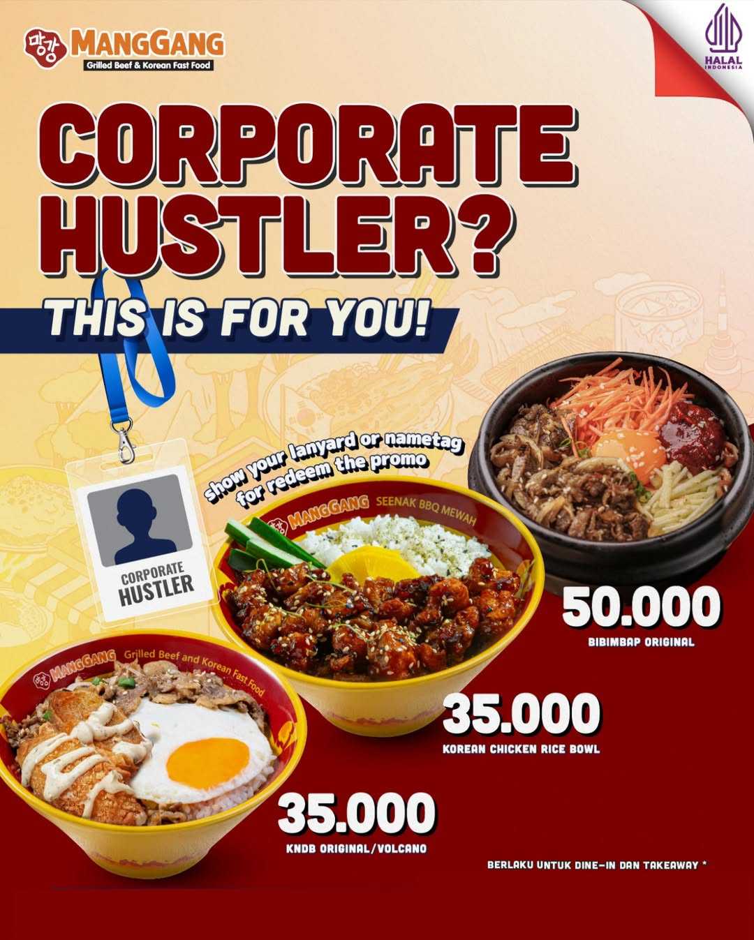 Promo Manggang Corporate Hustler Mulai Dari Rp 35.000