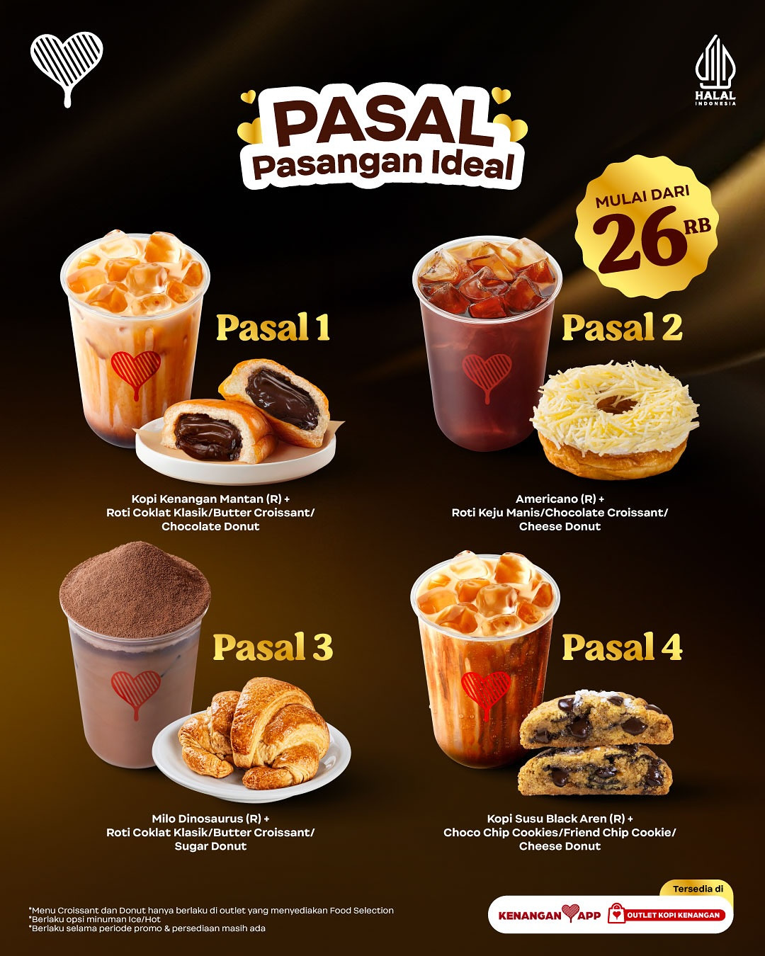 Promo Kopi Kenangan PASAL Mulai Dari Rp 26.000 - Image 1