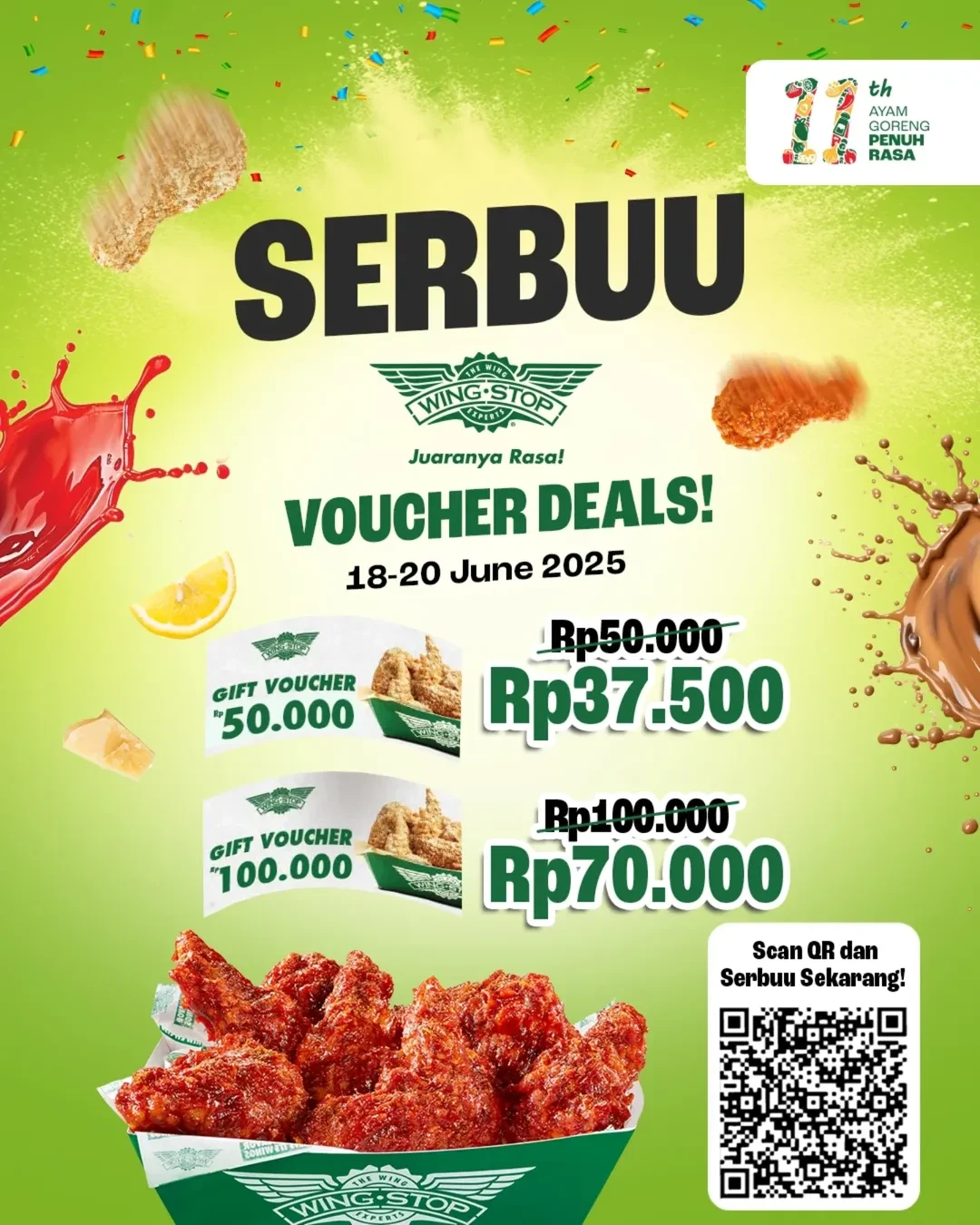 Promo Wingstop Voucher Deals - Image 1