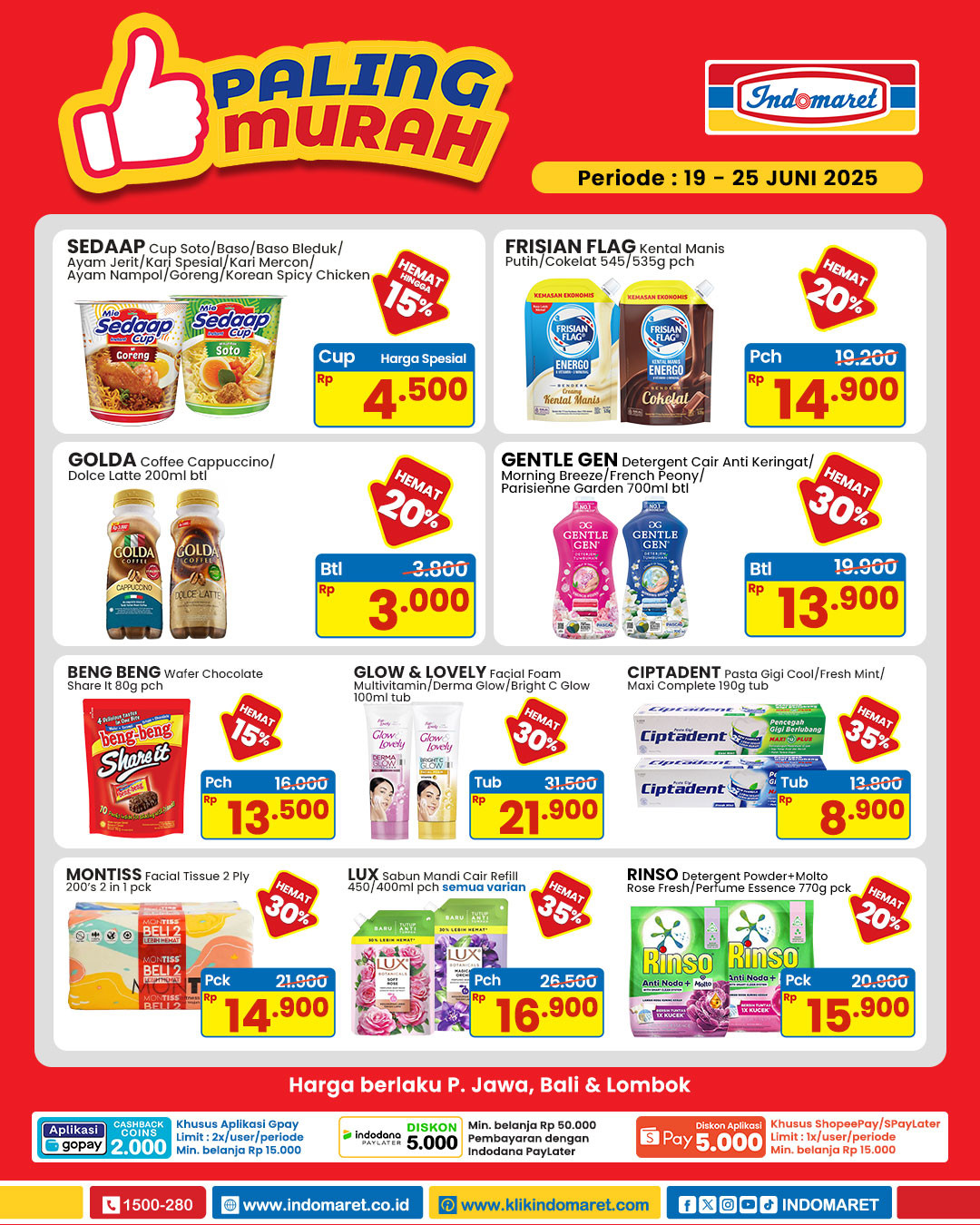 Promo Indomaret Paling Murah 19 - 25 Juni 2025 - Image 1