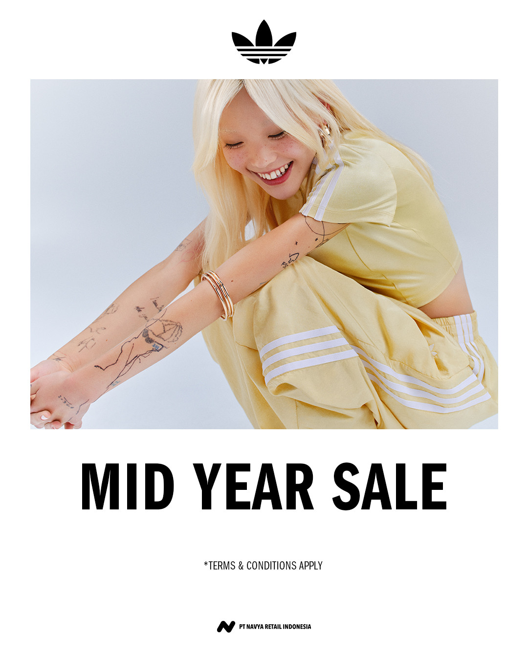 Promo Adidas Mid Year Sale Diskon 30% Untuk Pembelian 2 Produk
