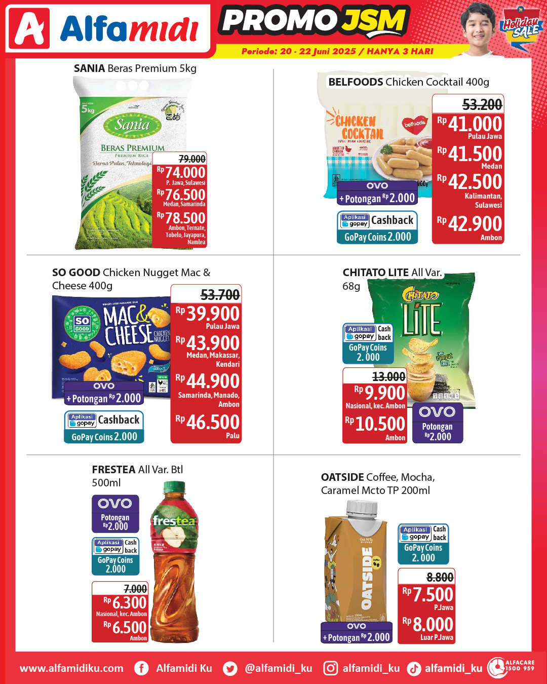 Promo Alfamidi JSM Periode 20 - 22 Juni 2025 - Image 1