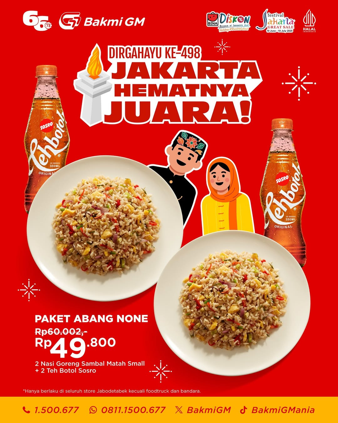 Promo Bakmi GM Jakarta Hematnya Juara Serba Rp 49.000 - Image 2