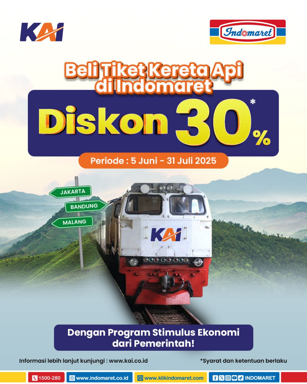 Promo Indomaret Diskon PT KAI dan Pelni s/d 50% - Image 1