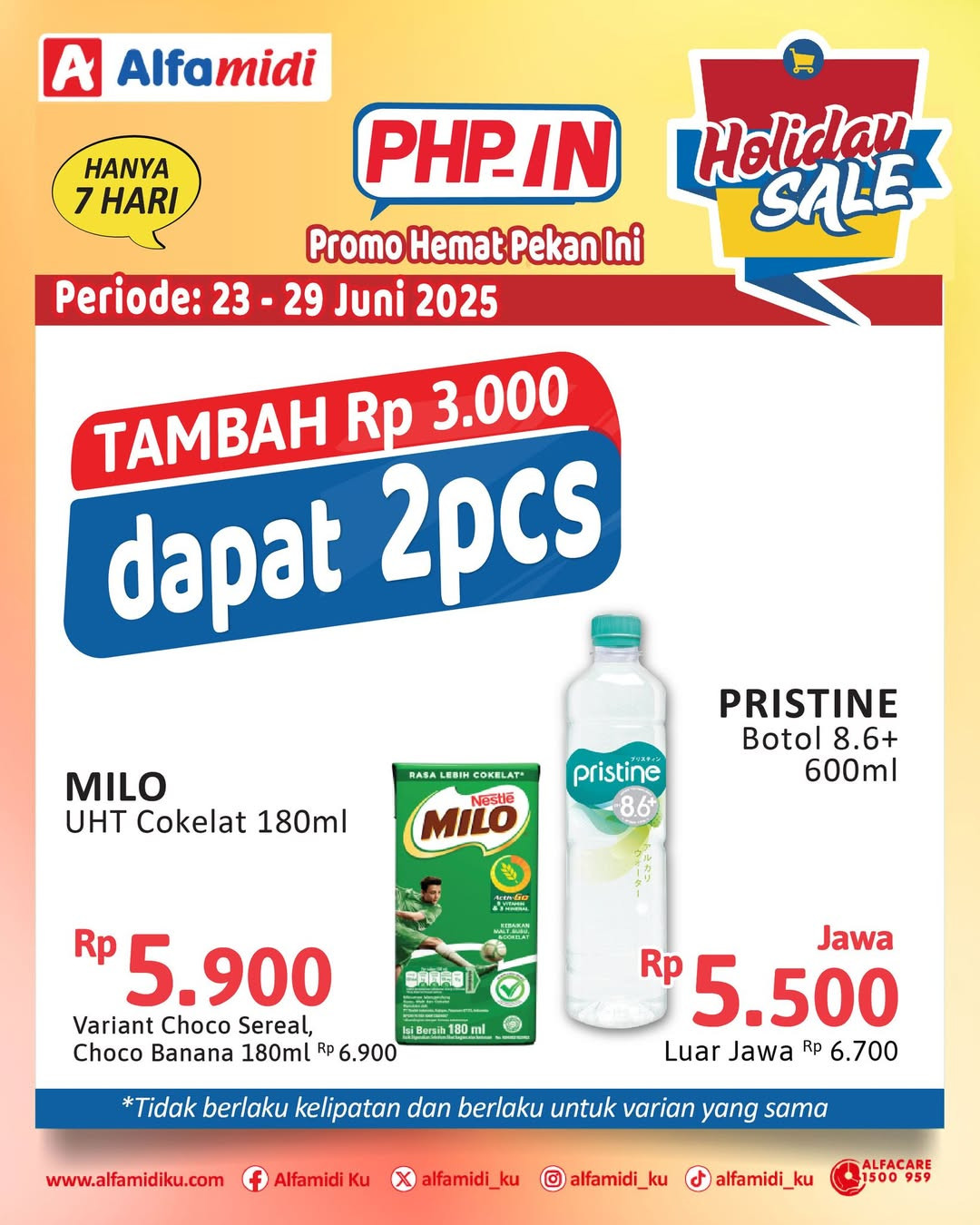 Promo Alfamidi PHPin Periode 23 - 29 Juni 2025 - Image 1