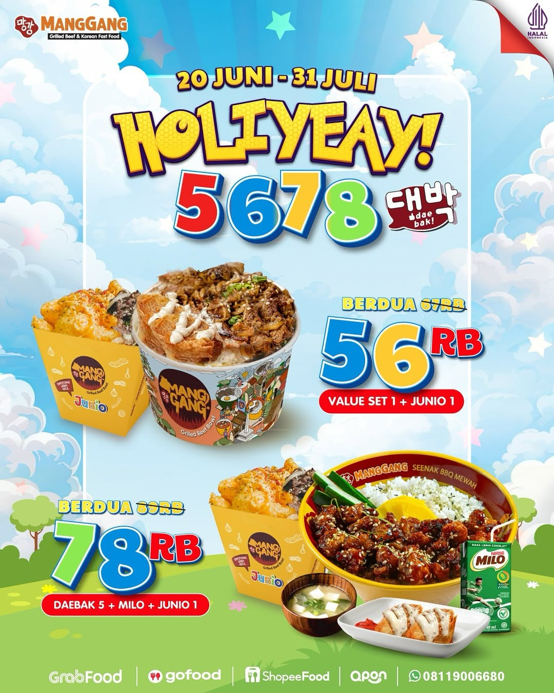Promo Manggang Holyyeay Mulai Dari Rp 56 Ribu Berdua - Image 1