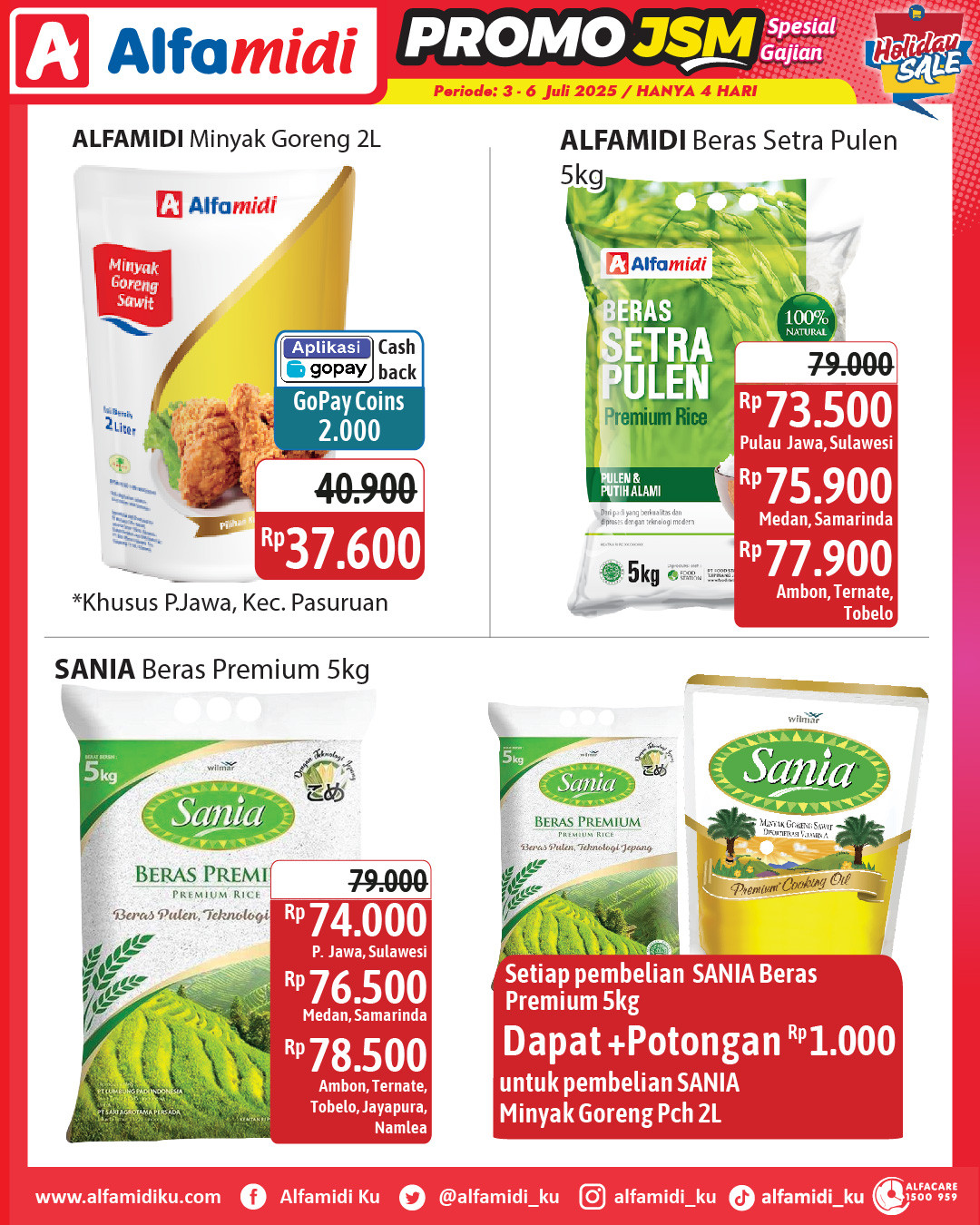 Promo Alfamidi JSM Periode 3 - 6 Juli 2025 - Image 1