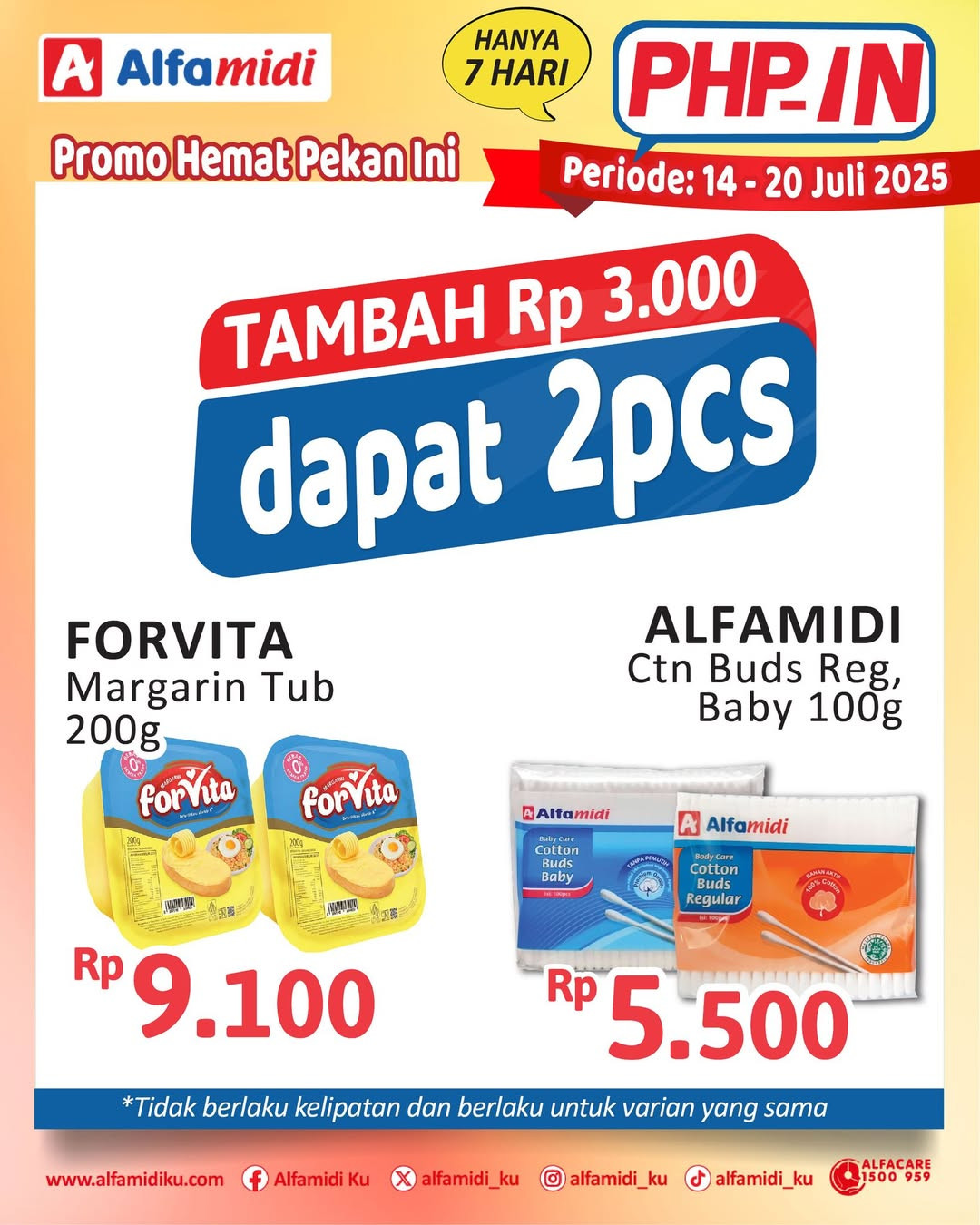 Promo Alfamidi PHPin Periode 14 - 20 Juli 2025 - Image 1