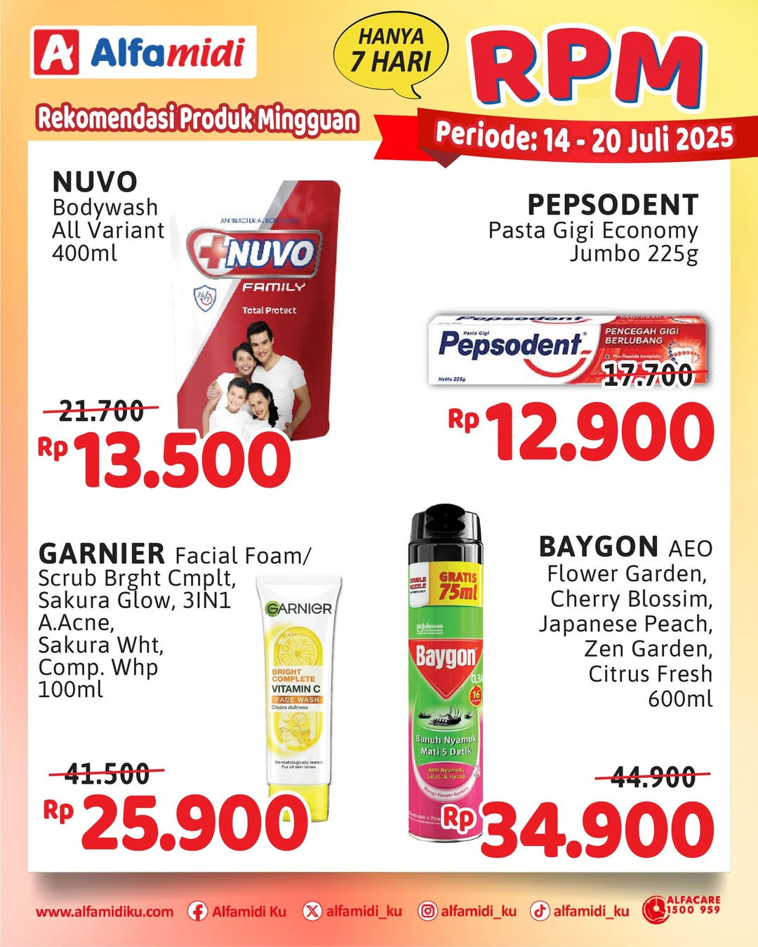Promo Alfamidi RPM Periode14 - 20 Juli 2025 - Image 1