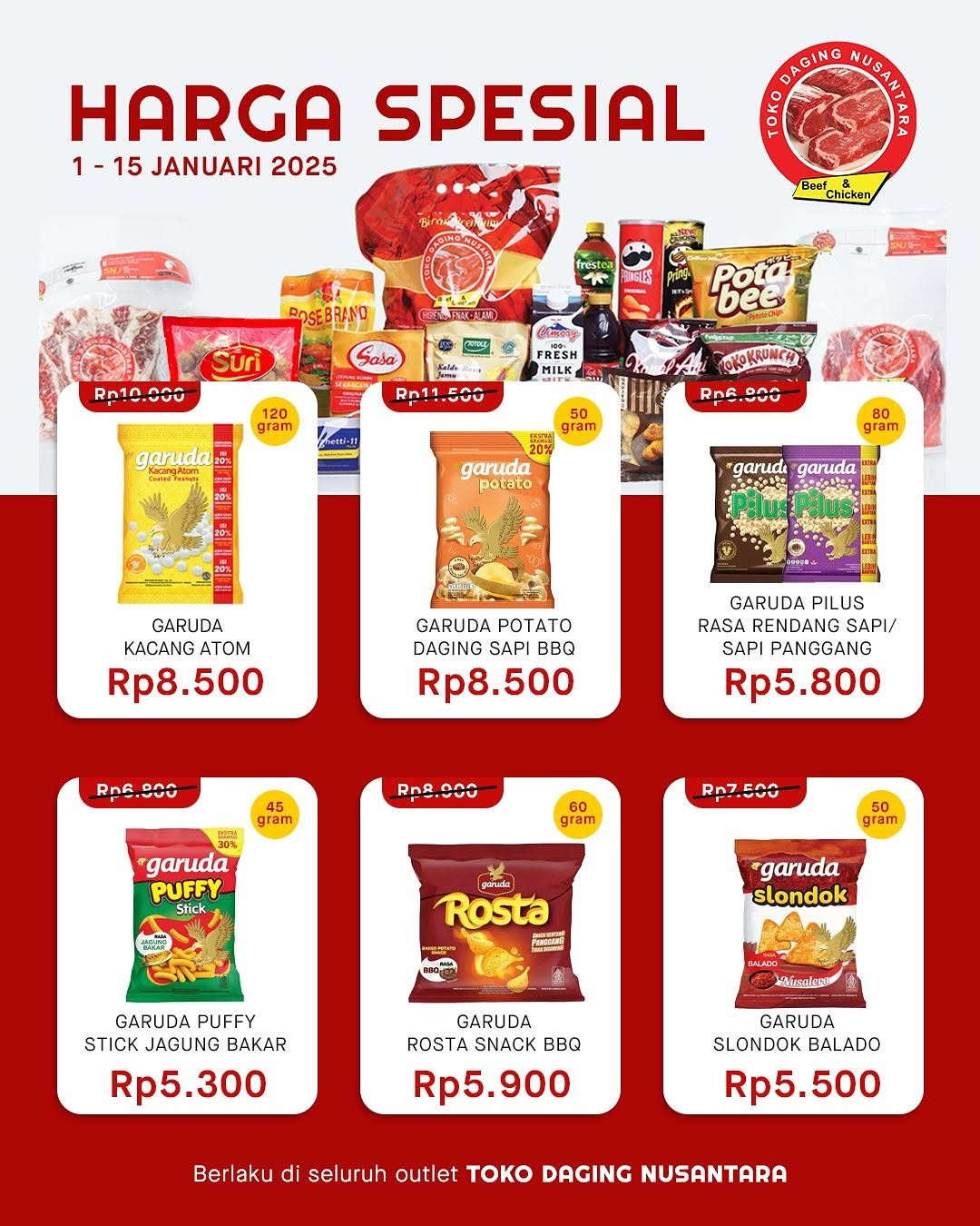 Promo Toko Daging Nusantara Periode 1 - 15 Januari 2025 - Image 15
