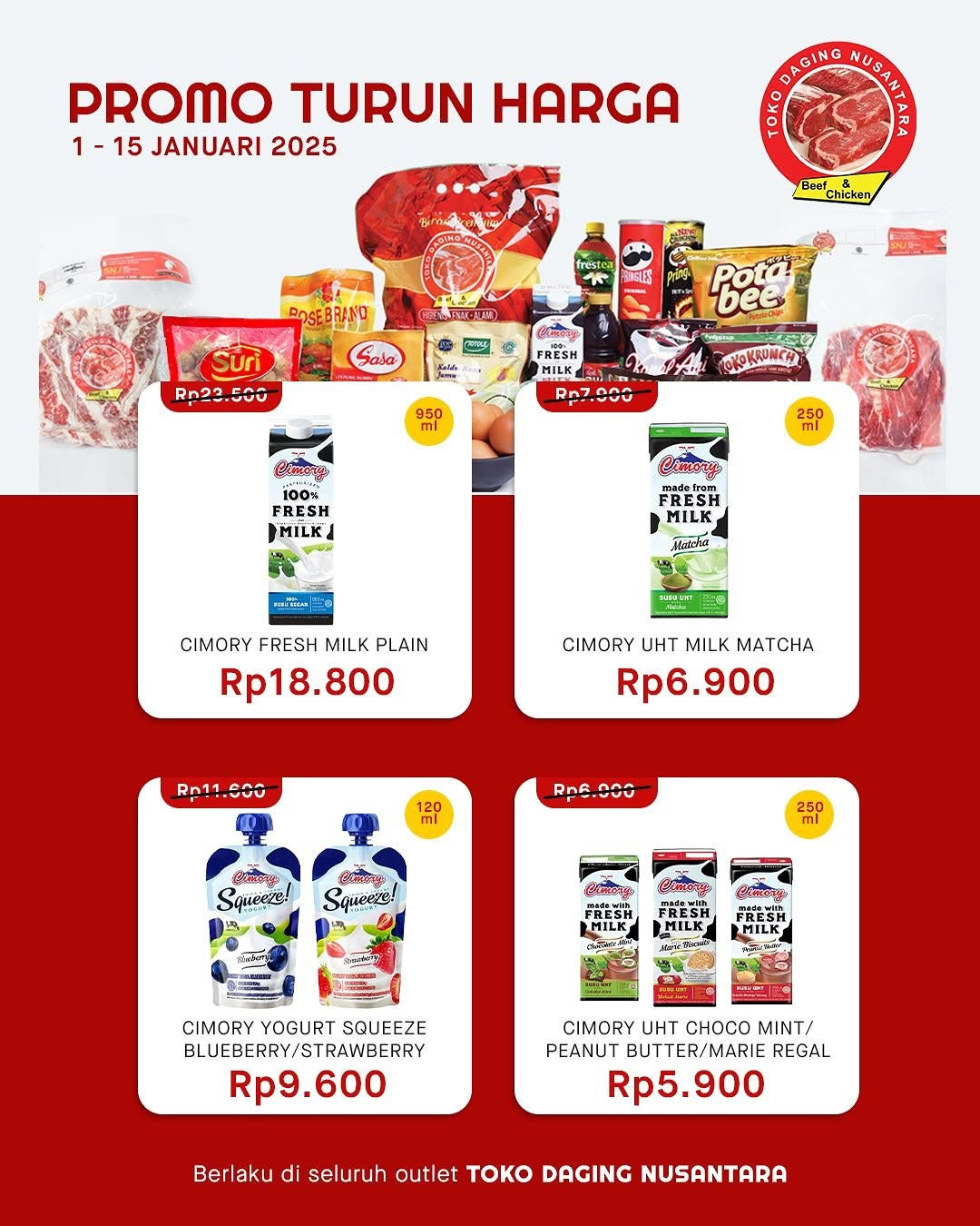 Promo Toko Daging Nusantara Periode 1 - 15 Januari 2025 - Image 17