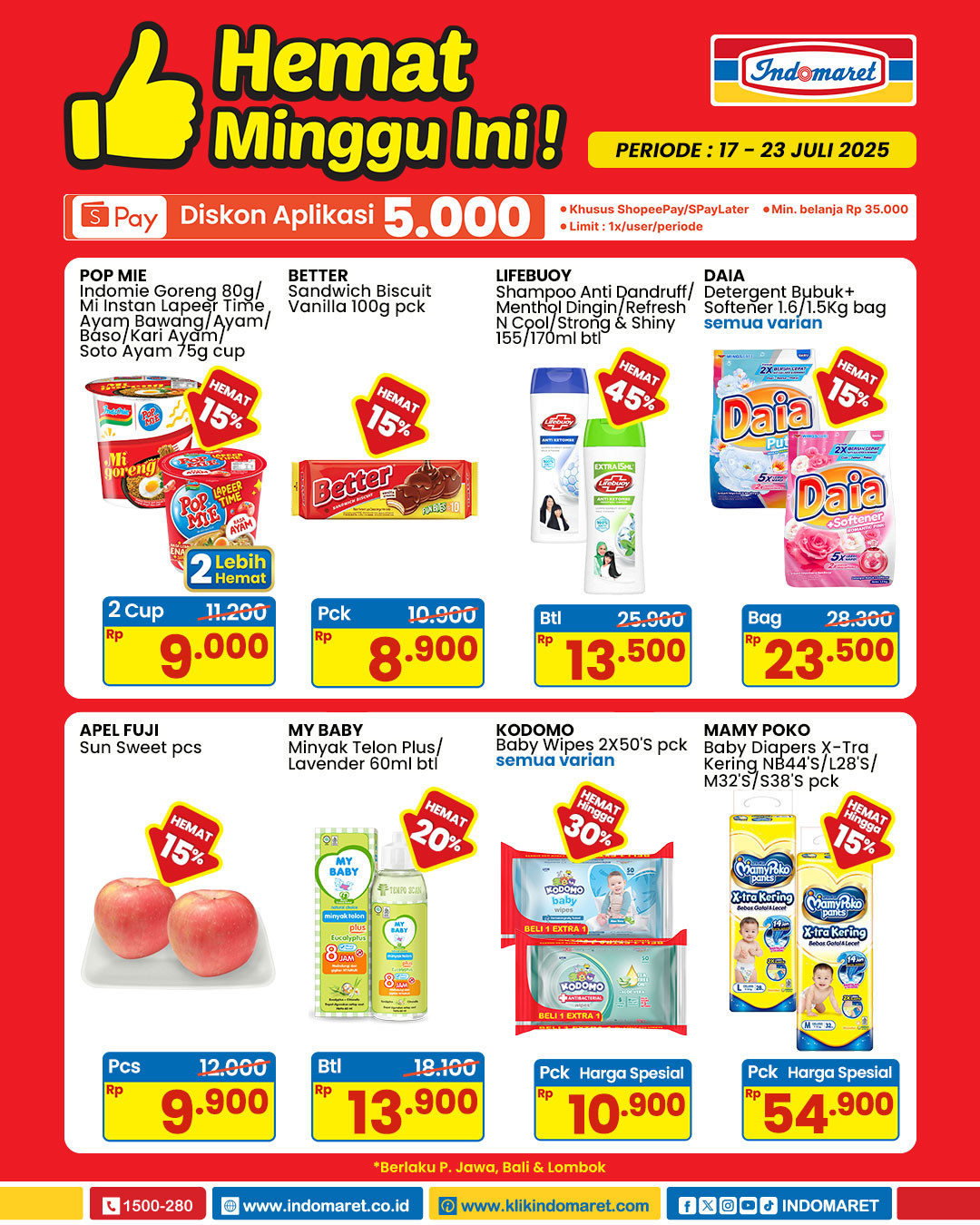 Promo Indomaret Hemat Minggu Ini Periode 17 - 23 Juli 2025 - Image 1