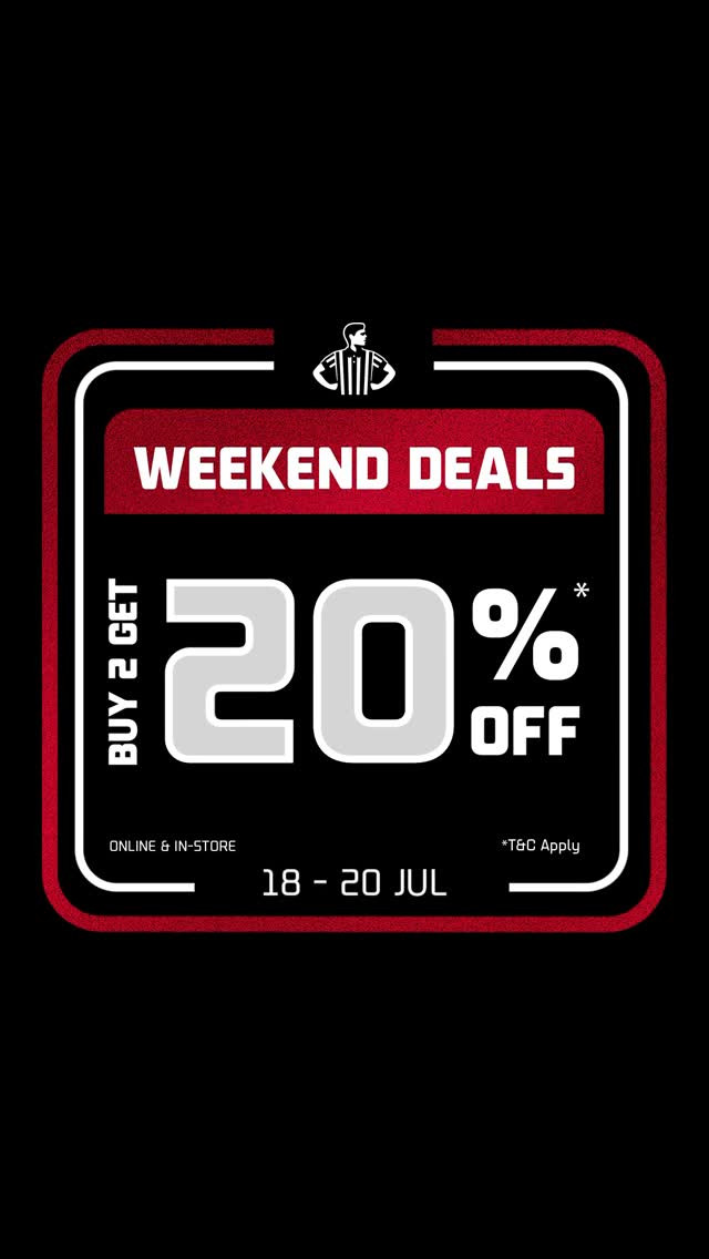 Promo Foot Locker Weekend Deal Beli 2 Diskon 20% - Image 2