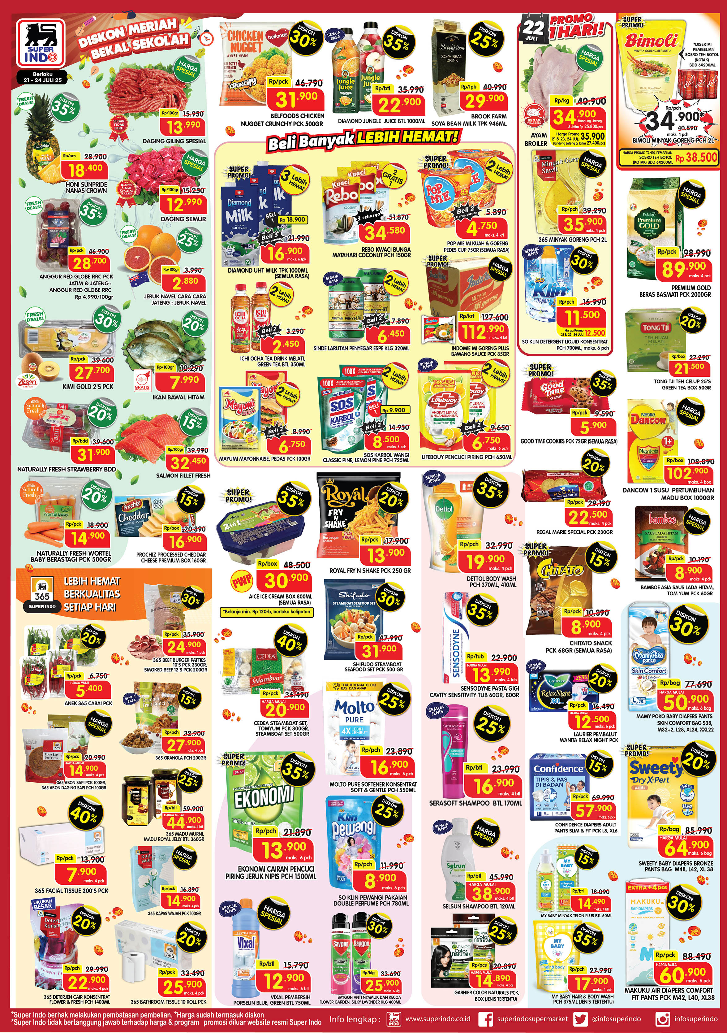 Promo Superindo  Periode 21 - 24 Juli 2025 - Image 1