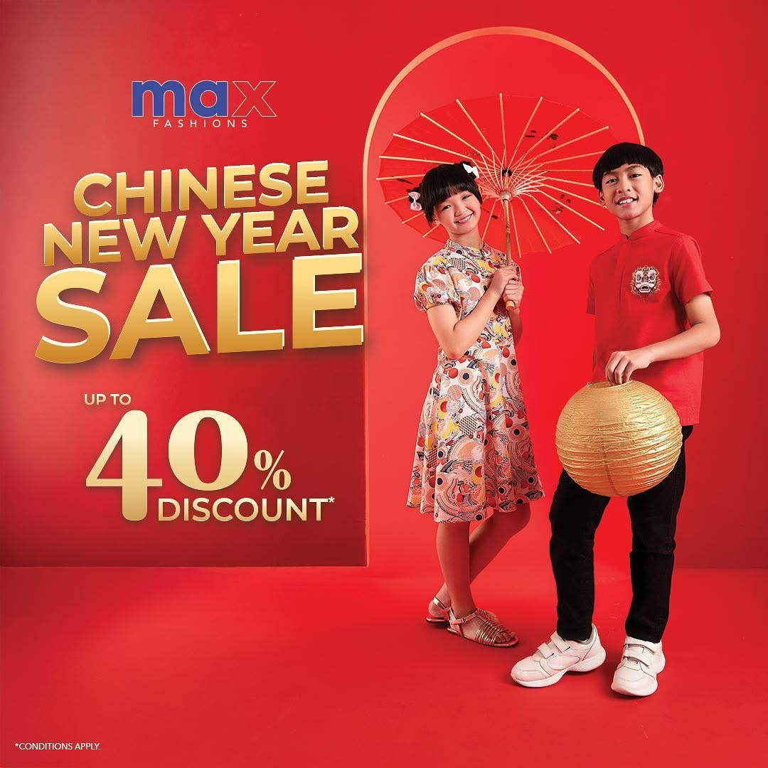 Promo Max Fashion Chinese New Year Diskon s/d 40% - Image 2