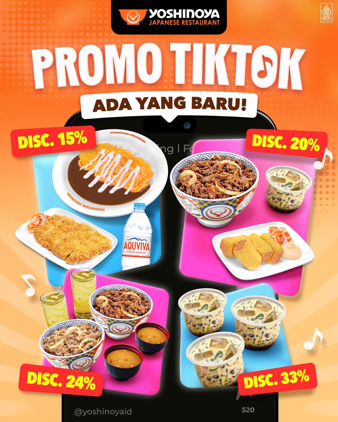 Promo TikTok Yoshinoya Diskon s/d 33% - Image 1