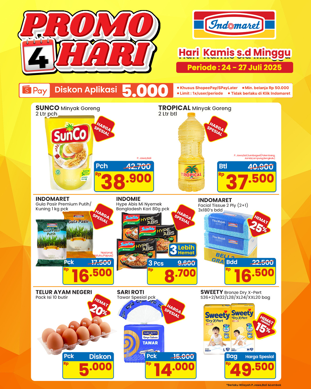 Promo Indomaret 4 Hari 24 - 27 Juli 2025 - Image 1