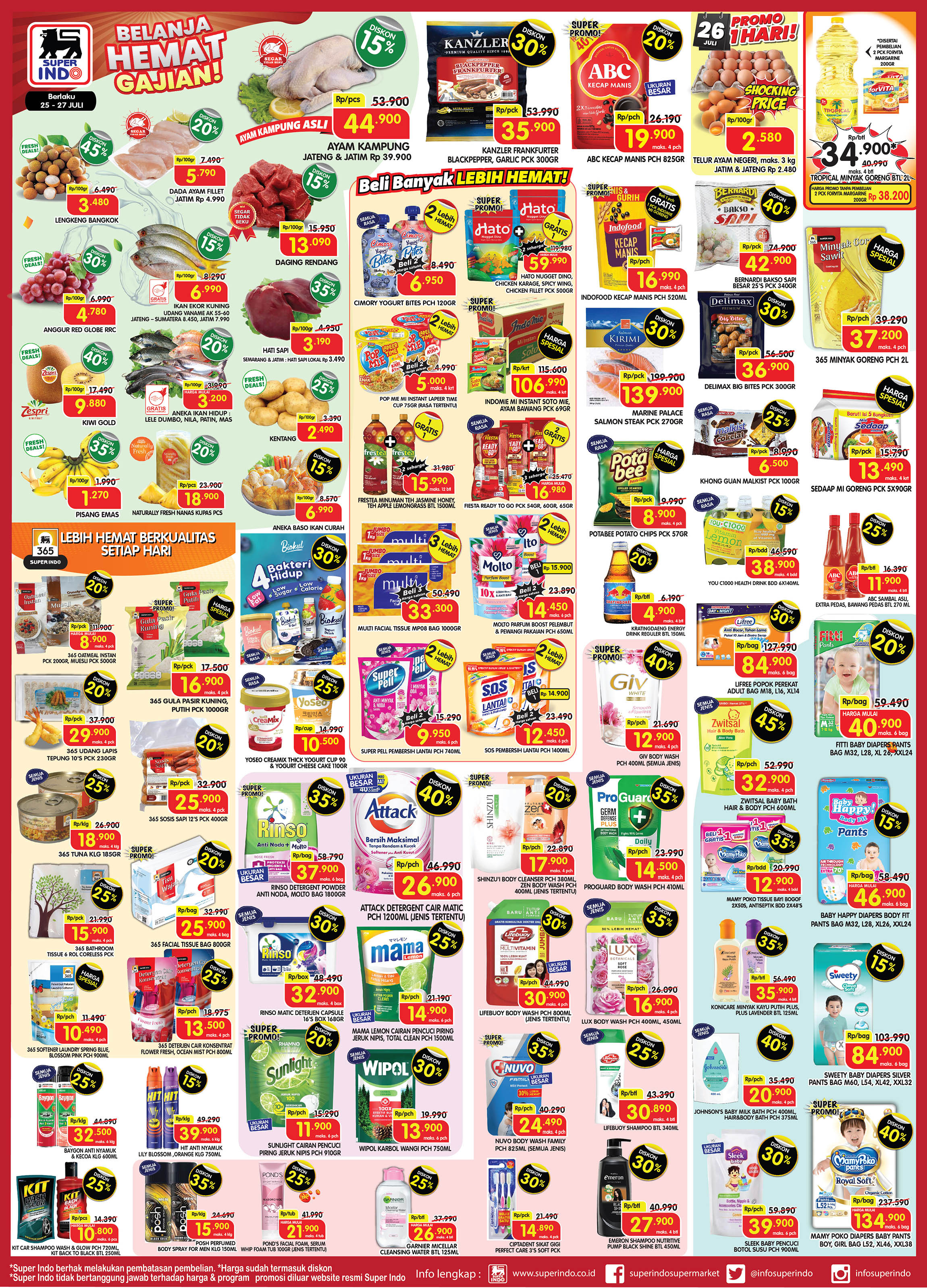 Promo Superindo JSM Periode  24 - 27 Juli 2025 - Image 1