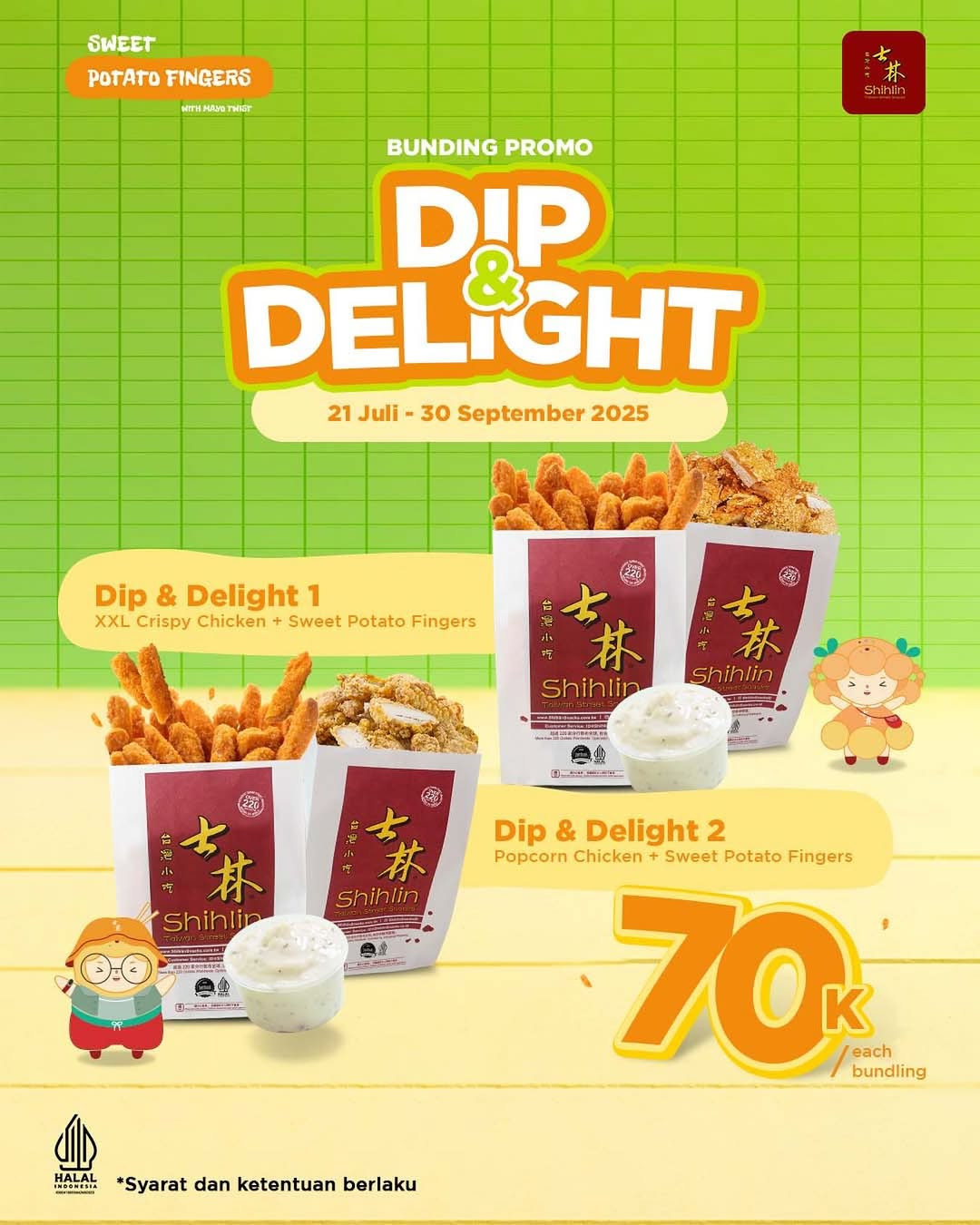 Promo Shihlin Dip and Delight Rp 70.000 - Image 2