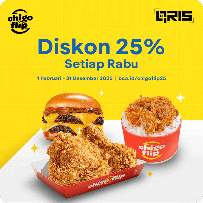 Promo ChigoxFlip Diskon 25% Tiap Rabu dengan BCA - Image 2