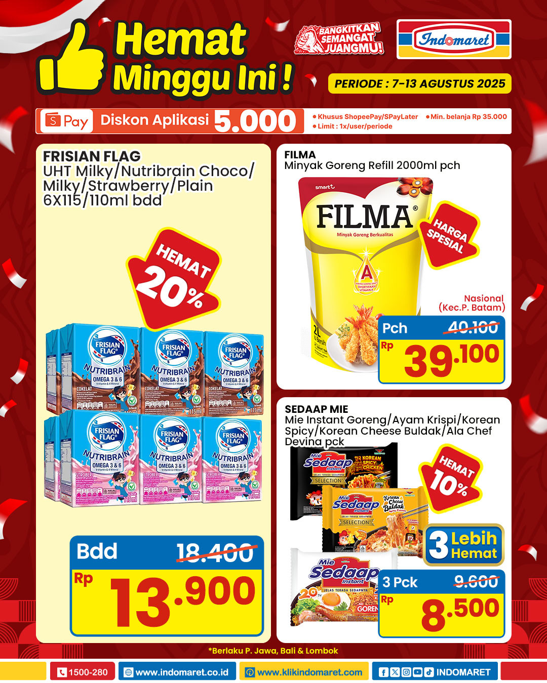 Promo Indomaret Hemat Minggu Ini Periode 7 - 13 Agustus 2025 - Image 1