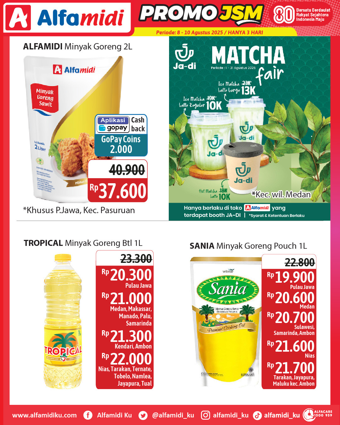 Promo Alfamidi JSM Periode 8 - 10 Agustus 2025 - Image 1