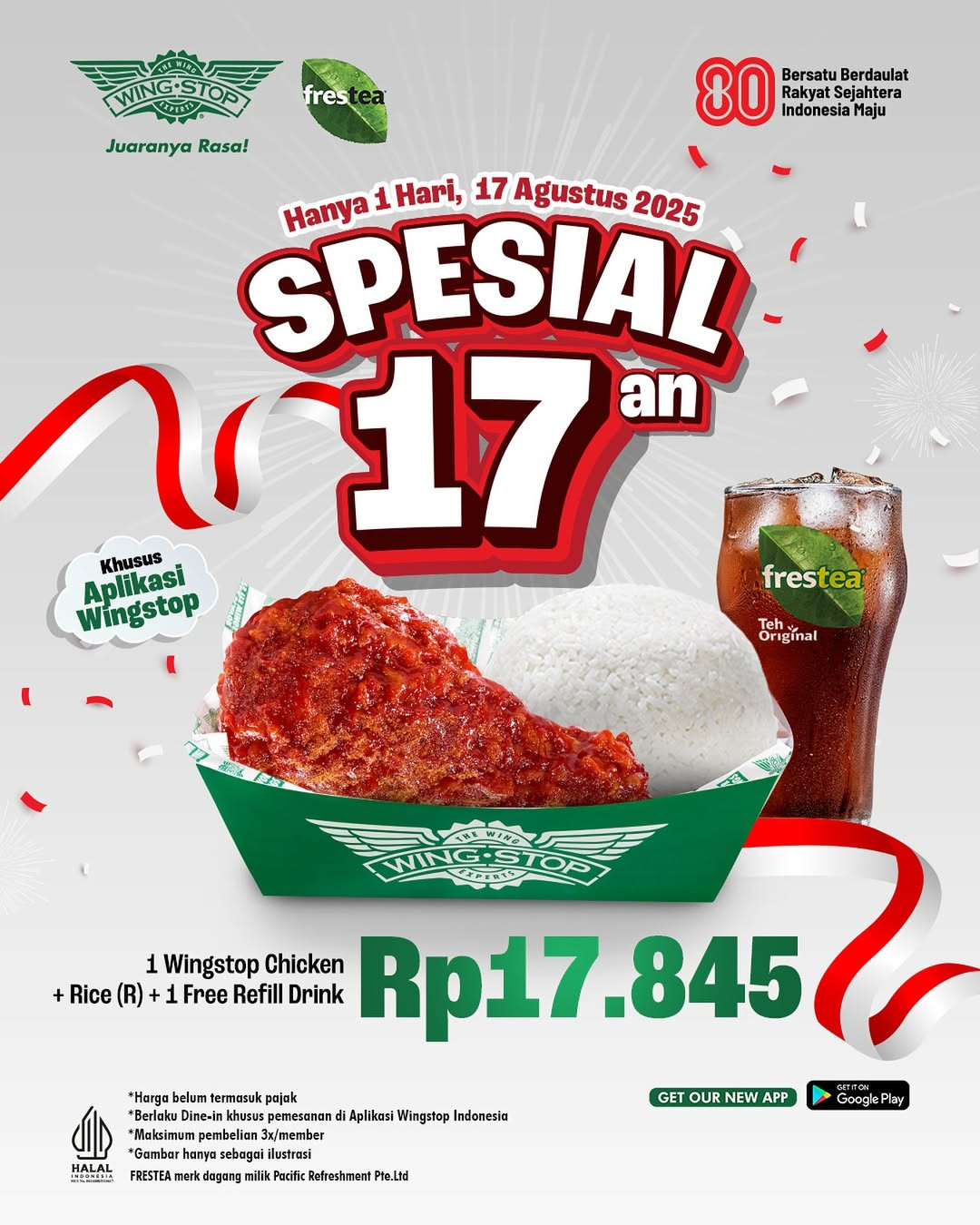Promo Wingstop Spesial 17an - Image 1