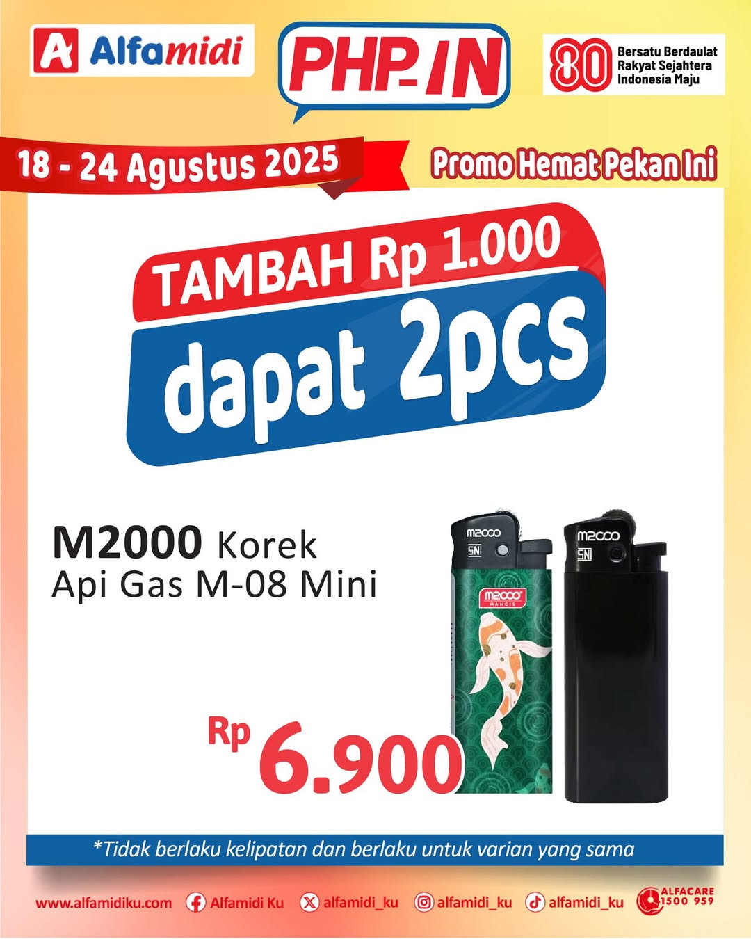 Promo Alfamidi PHPin Periode 18 - 24 Agustus 2025 - Image 1