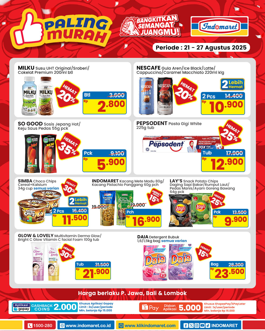 Promo Indomaret Paling Murah 21 - 27 Agustus 2025 - Image 1