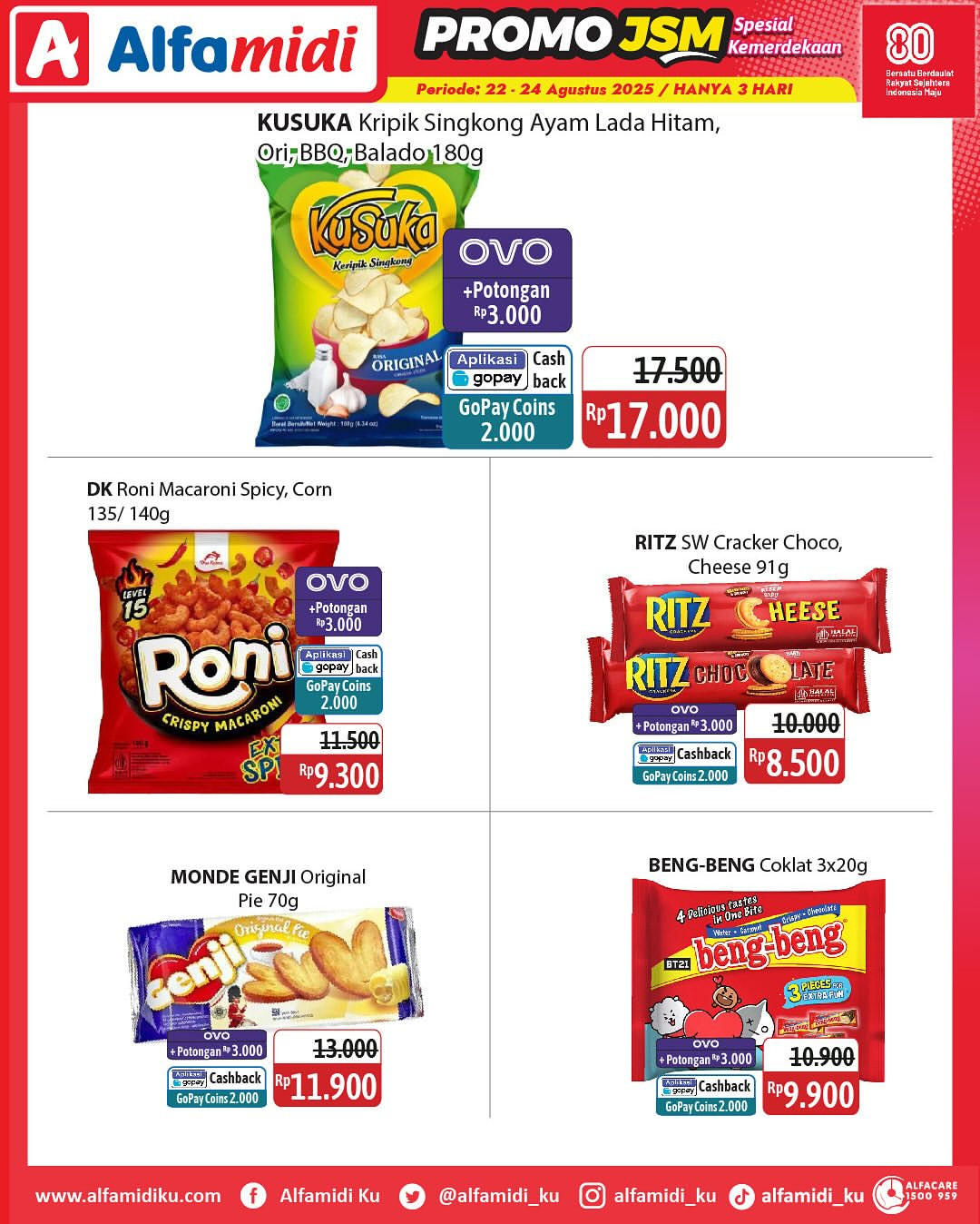 Promo Alfamidi JSM Periode 22 - 24 Agustus 2025 - Image 3