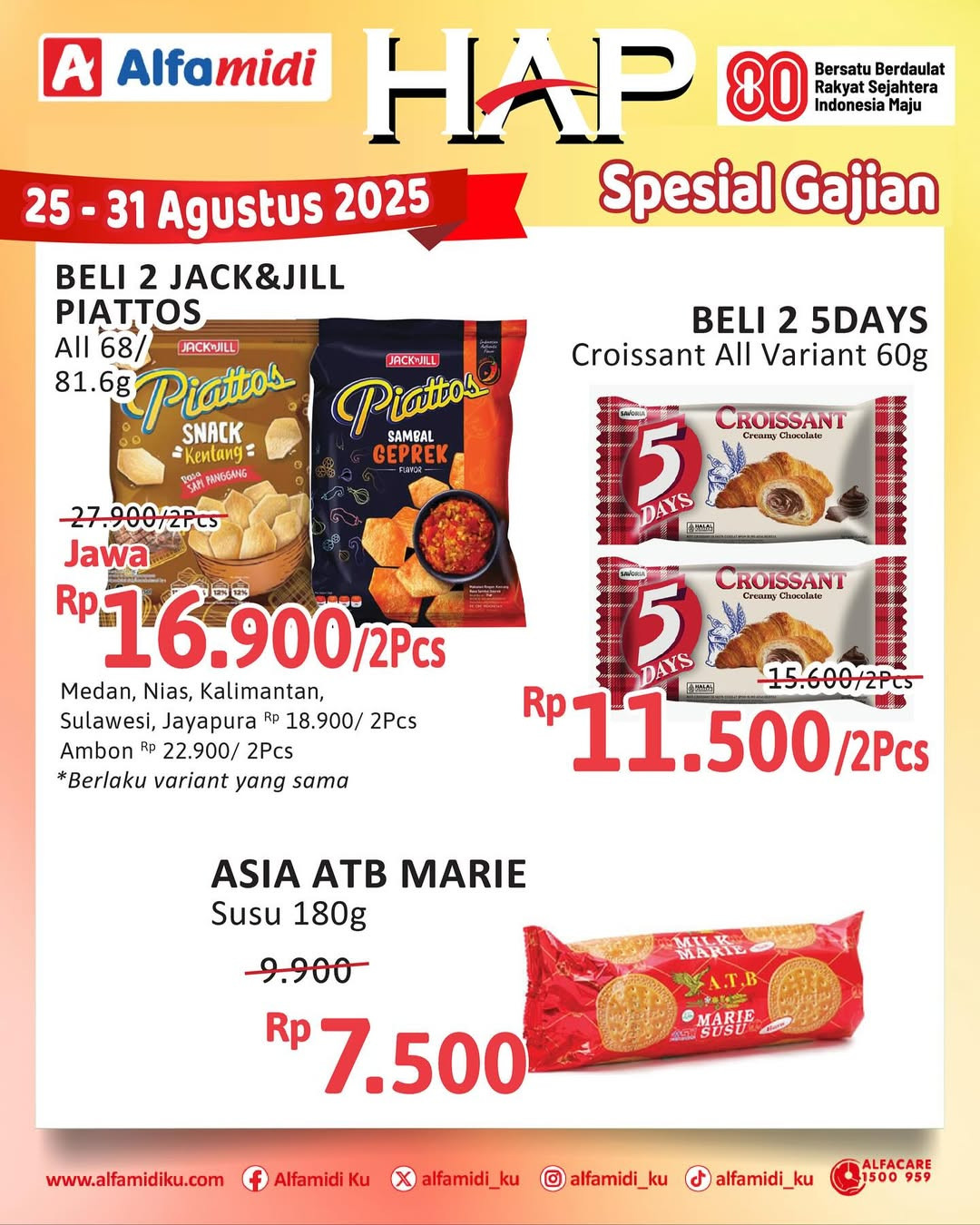 Promo Alfamidi HAP Periode 25 - 31 Agustus 2025 - Image 1