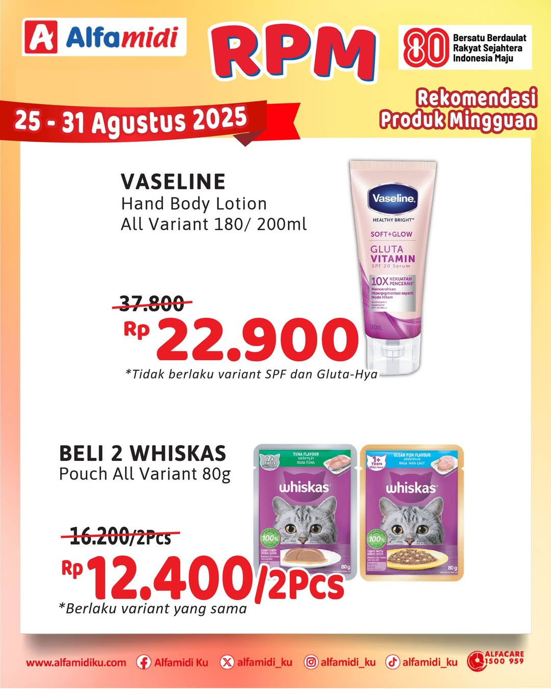 Promo Alfamidi RPM Periode 25 - 31 Agustus 2025 - Image 1