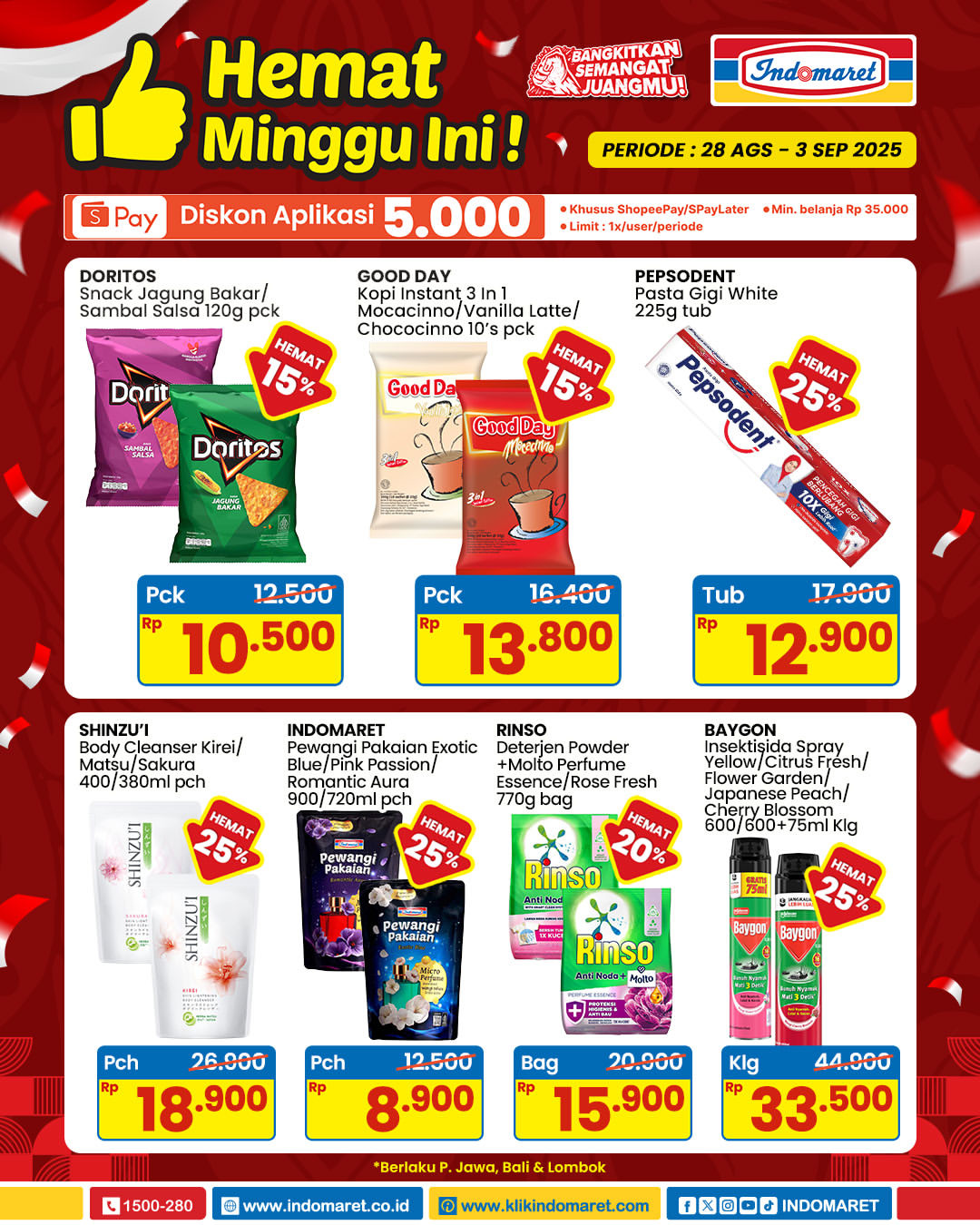 Promo Indomaret Hemat Minggu Ini Periode 28 Agustus - 3 September 2024 - Image 1