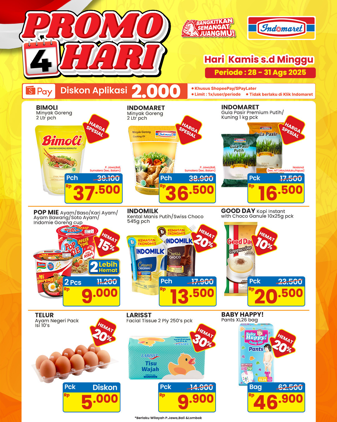 Indomaret Promo 4 Hari Periode 28 - 31 Agustus 2025 - Image 2